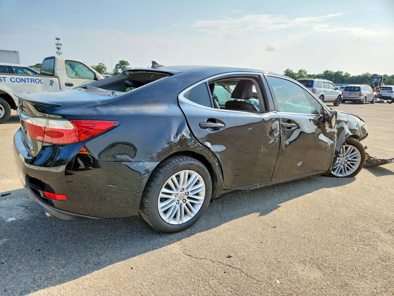2014 Lexus Es 350 Black vin: JTHBK1GG3E2102950