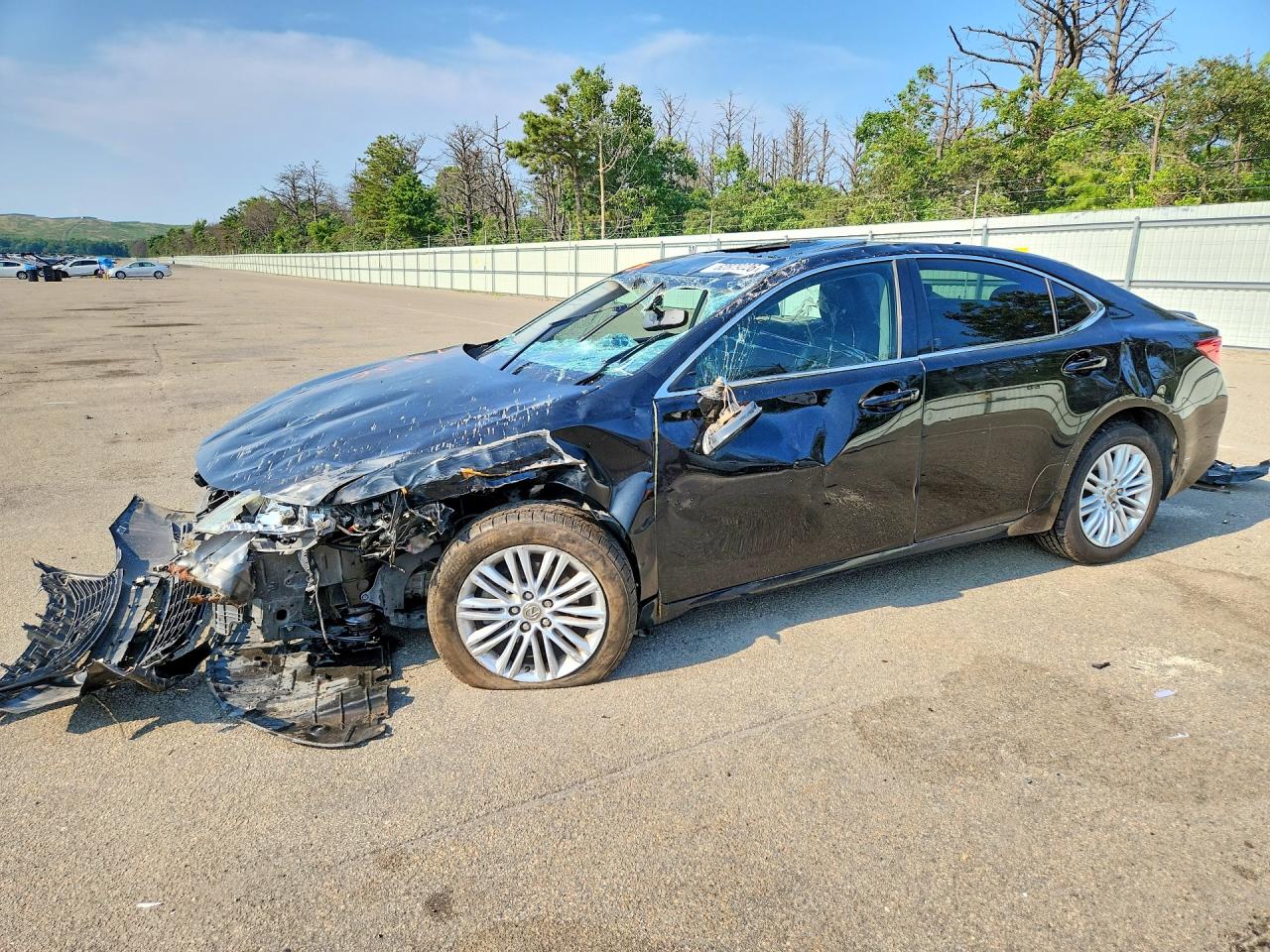 2014 Lexus Es 350 Black vin: JTHBK1GG3E2102950