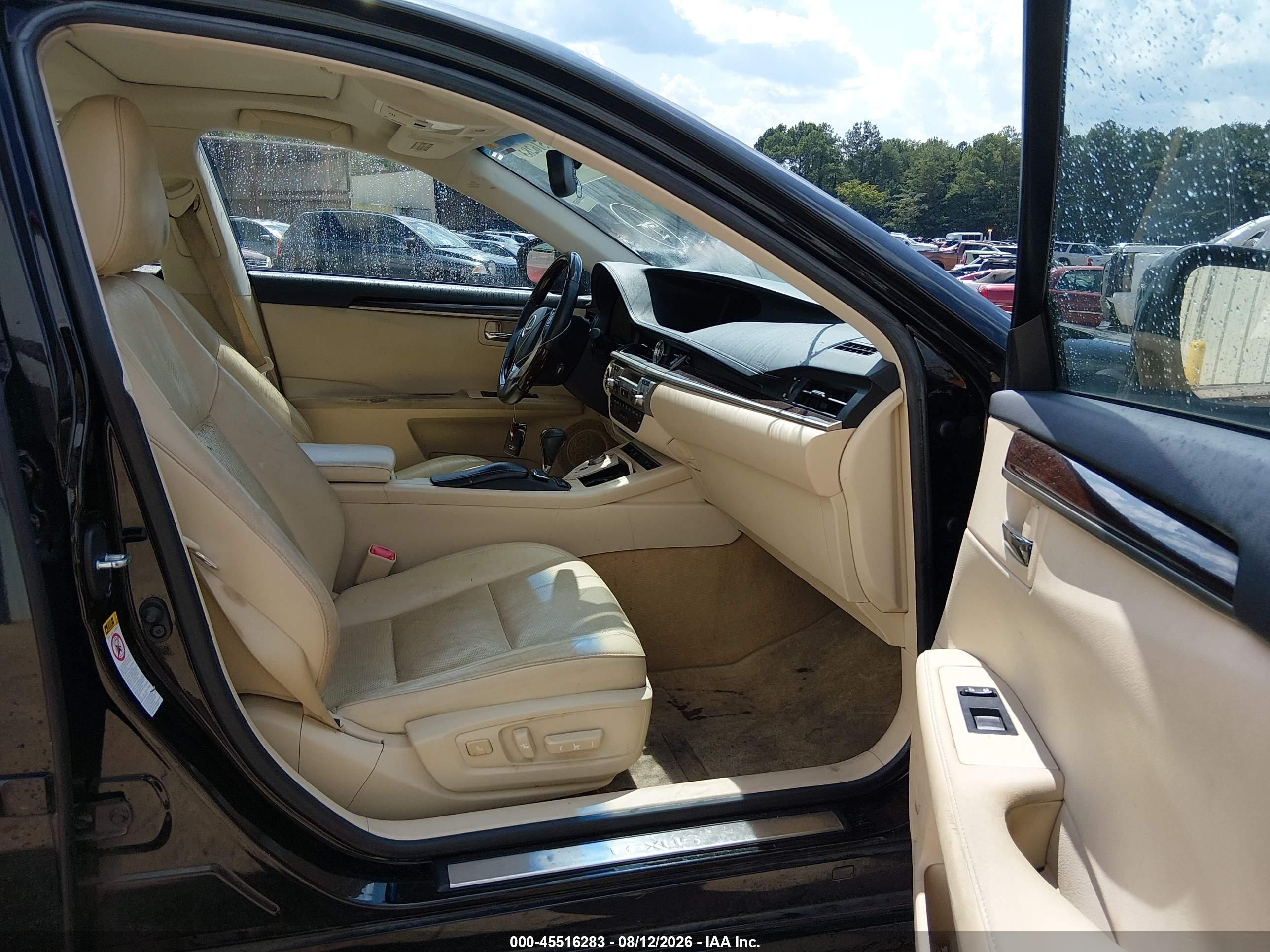 2014 Lexus Es 350   Black vin: JTHBK1GG3E2105220