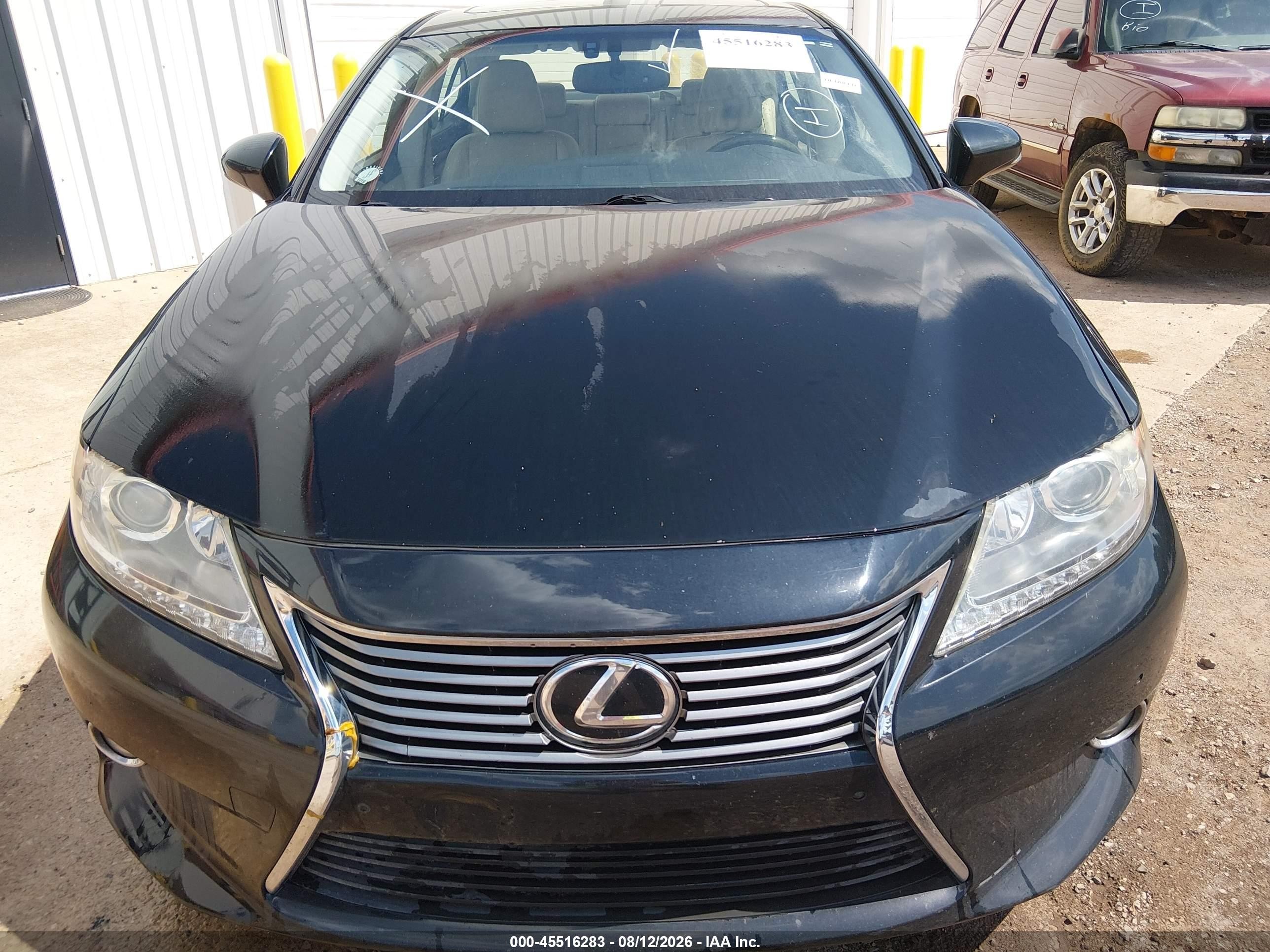 2014 Lexus Es 350   Black vin: JTHBK1GG3E2105220