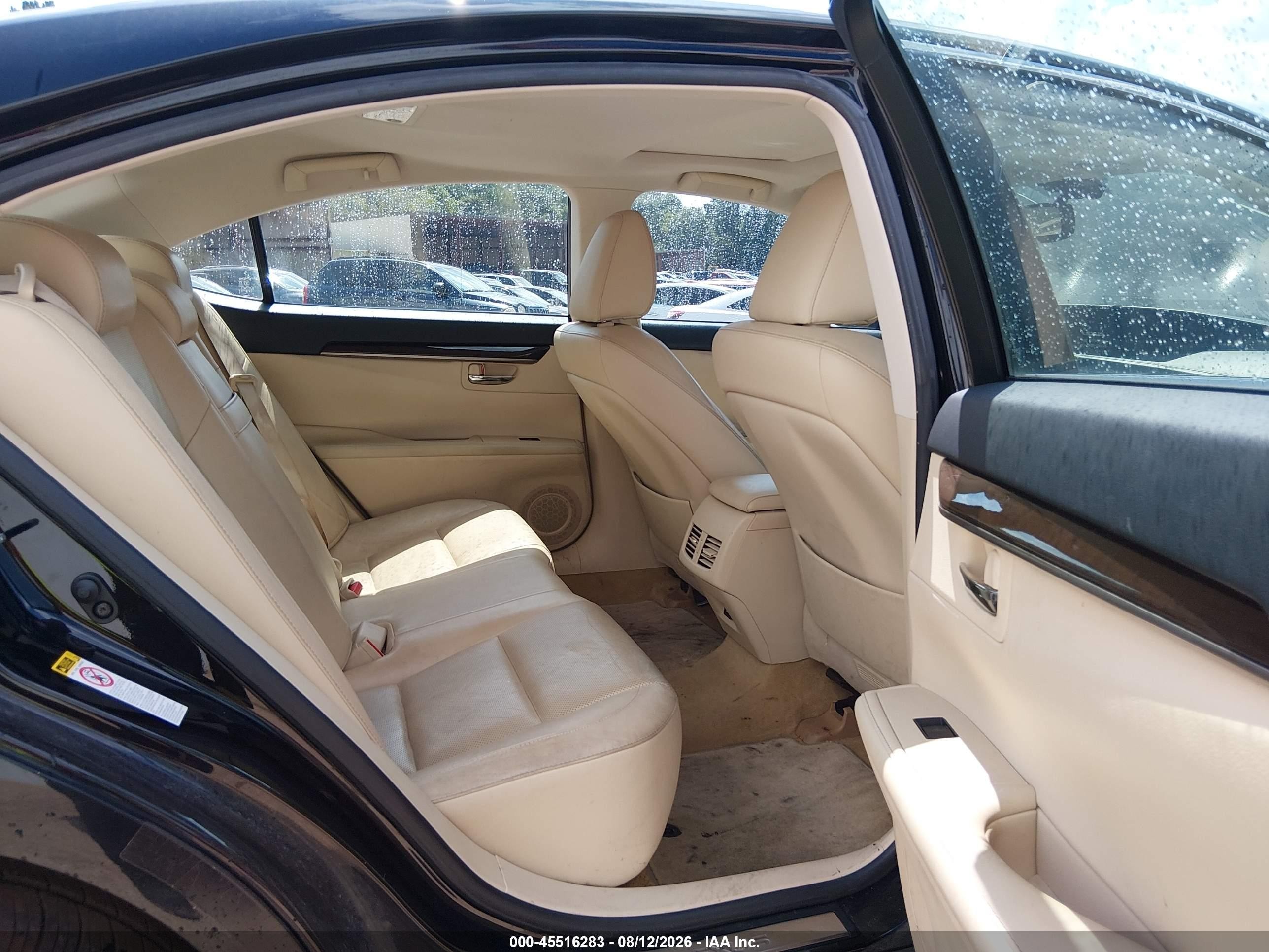 2014 Lexus Es 350   Black vin: JTHBK1GG3E2105220