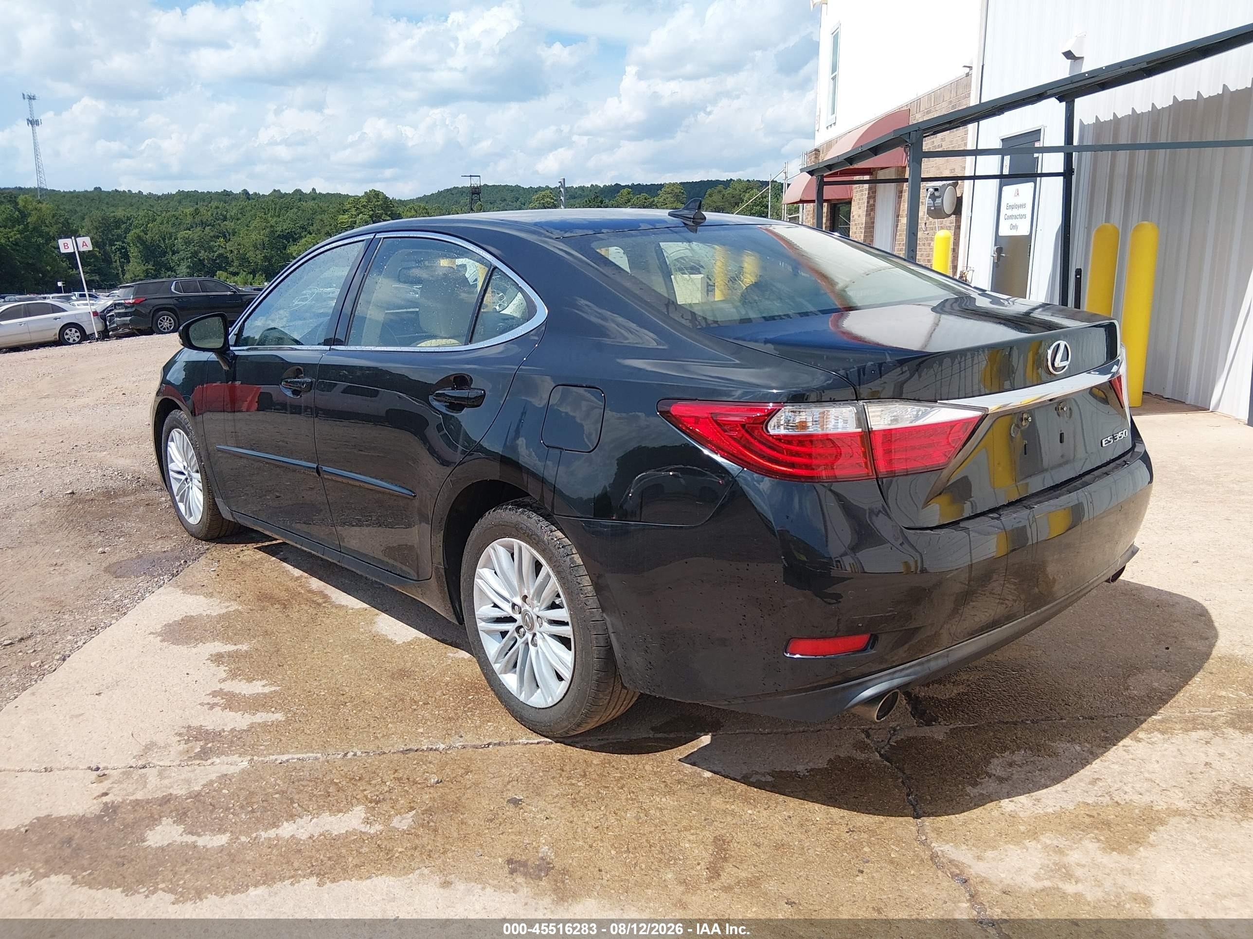 2014 Lexus Es 350   Black vin: JTHBK1GG3E2105220