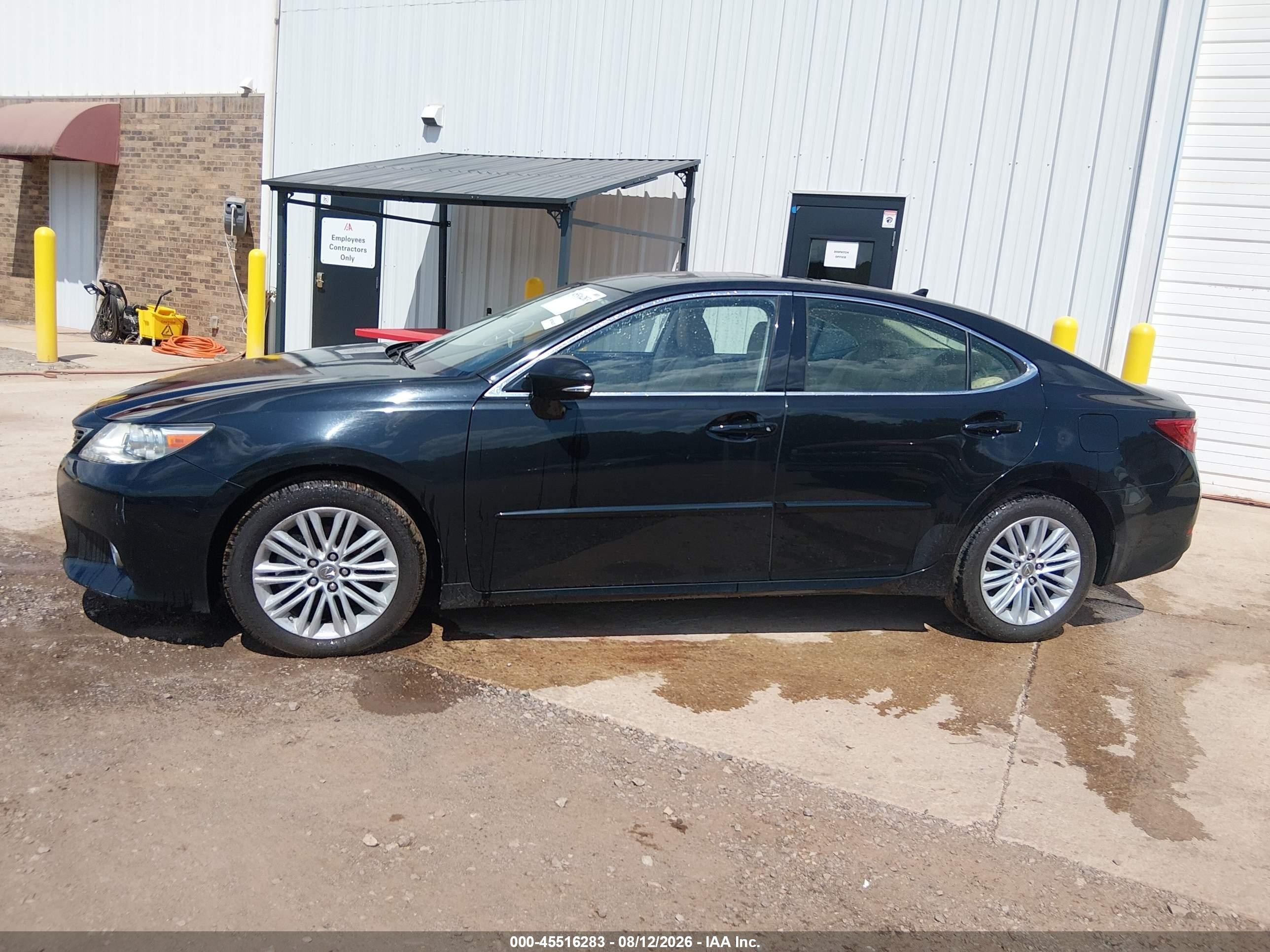 2014 Lexus Es 350   Black vin: JTHBK1GG3E2105220