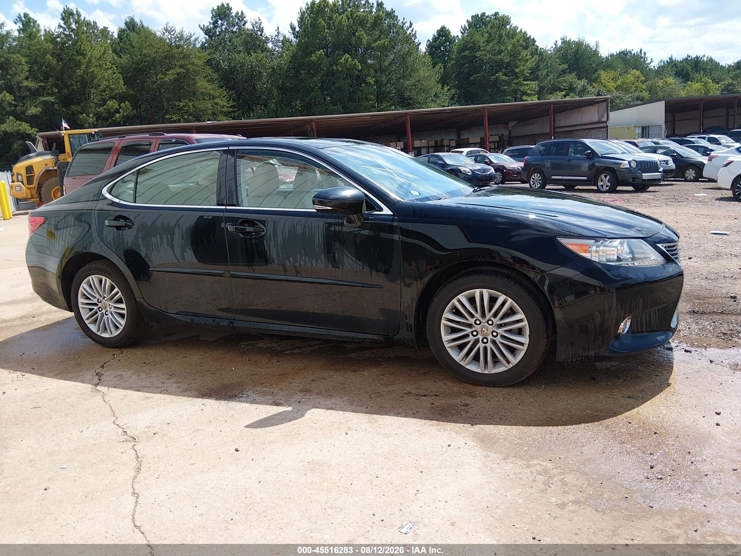 2014 Lexus Es 350   Black vin: JTHBK1GG3E2105220