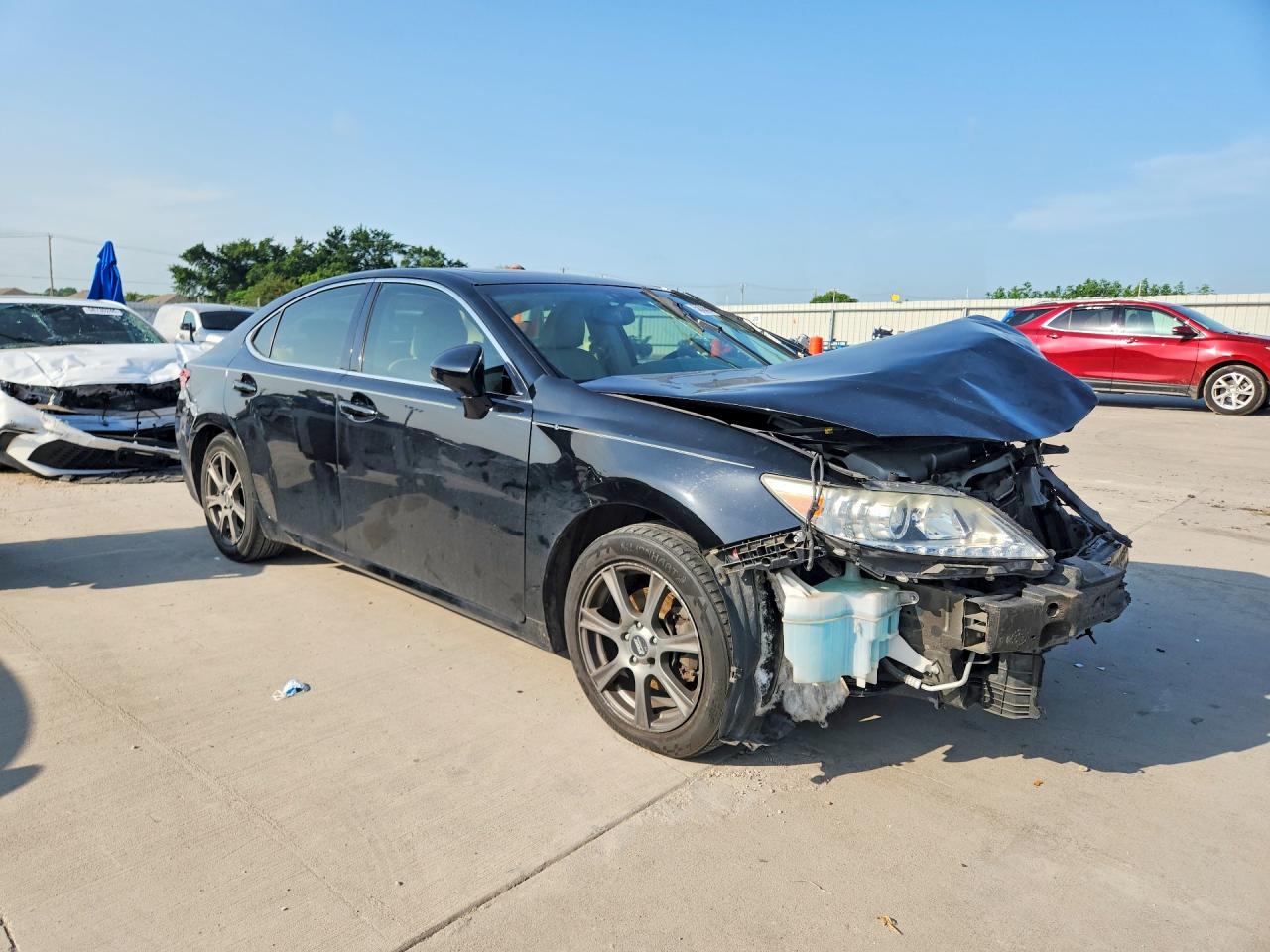 2014 Lexus Es 350 Black vin: JTHBK1GG3E2105654