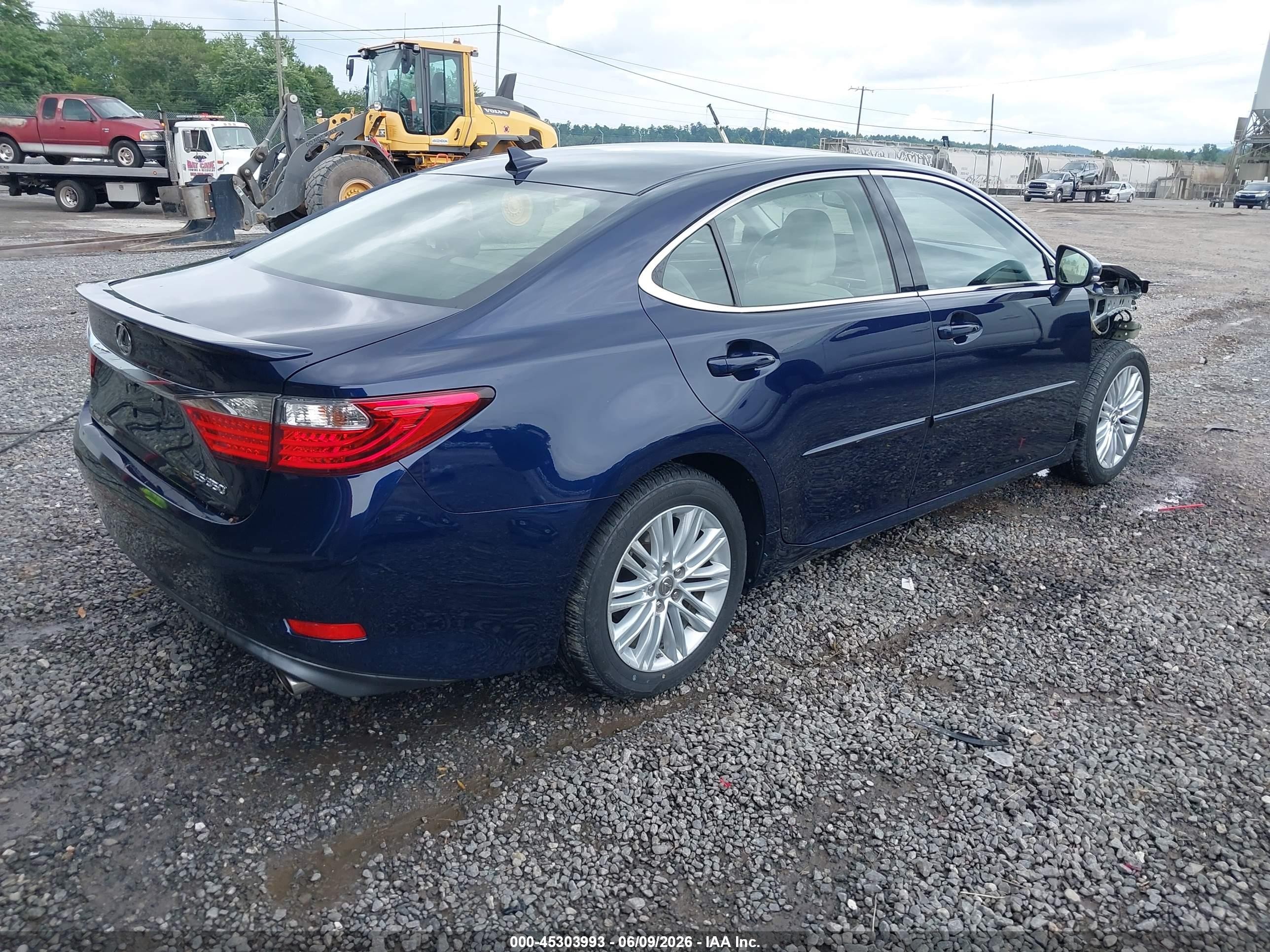 2014 Lexus Es 350 Blue vin: JTHBK1GG3E2107839