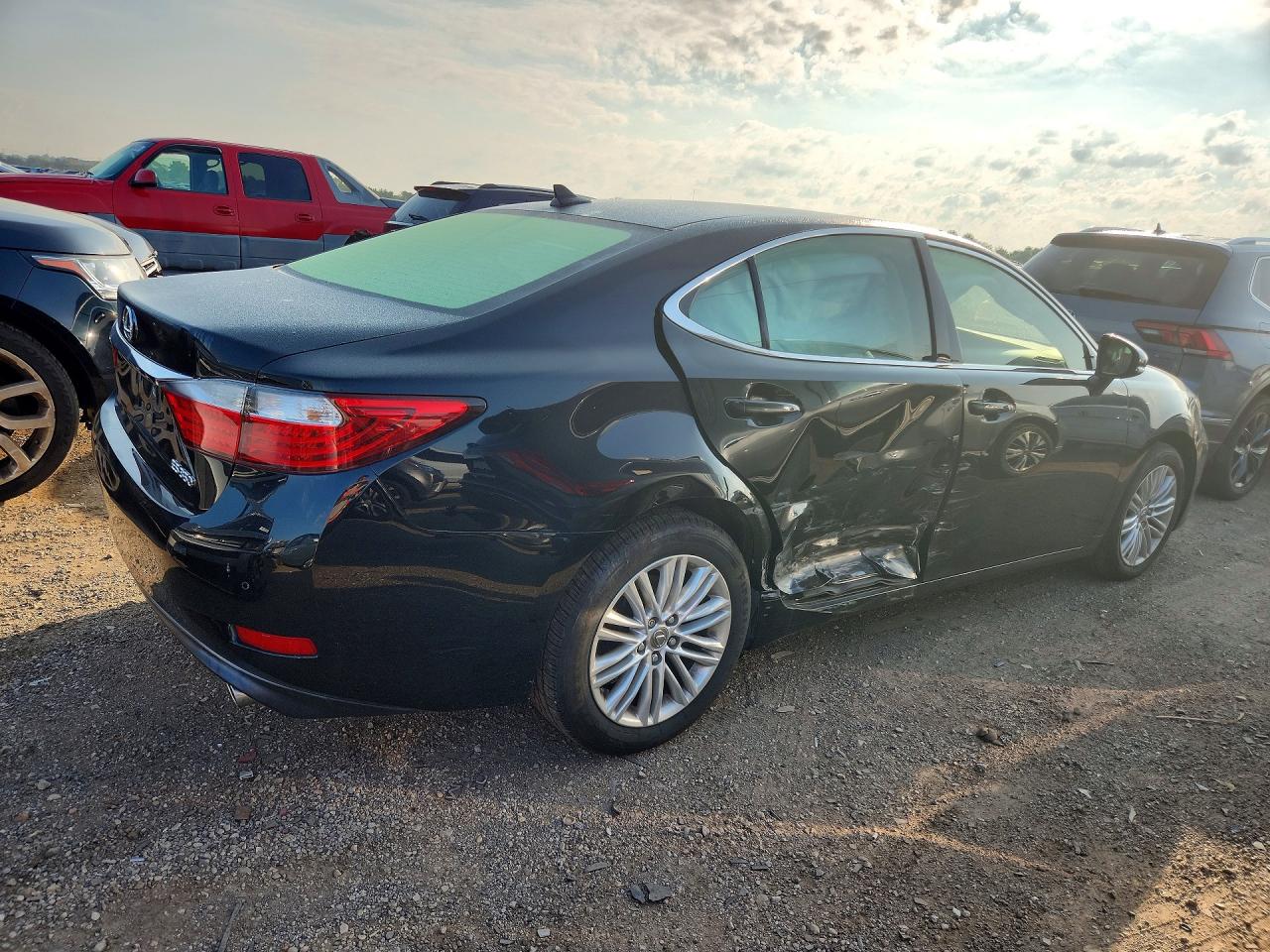 2014 Lexus Es 350 Black vin: JTHBK1GG3E2120185