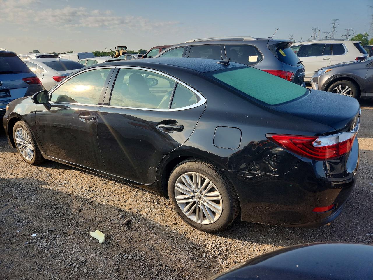 2014 Lexus Es 350 Black vin: JTHBK1GG3E2120185