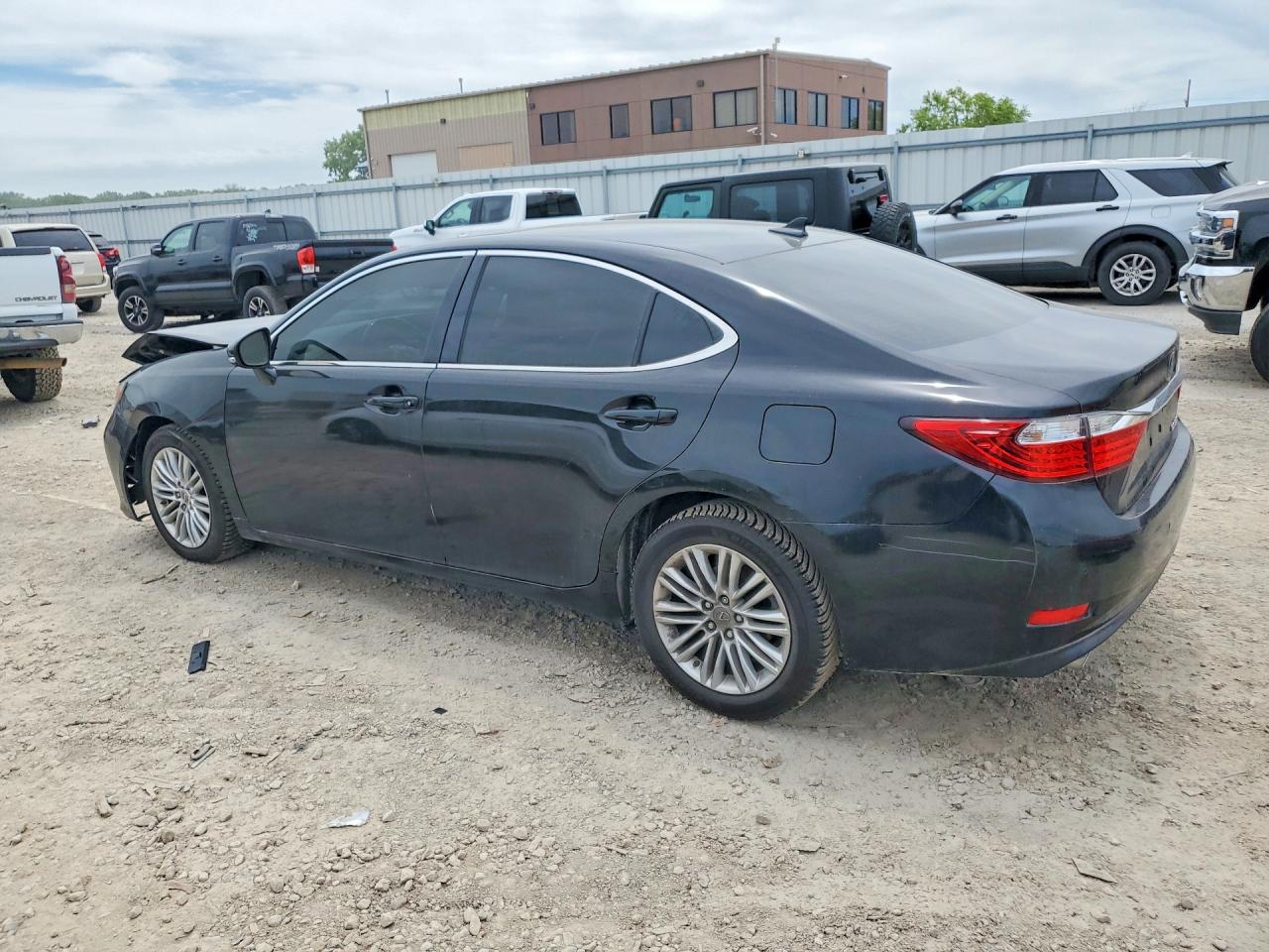 2014 Lexus Es 350 Black vin: JTHBK1GG3E2122437
