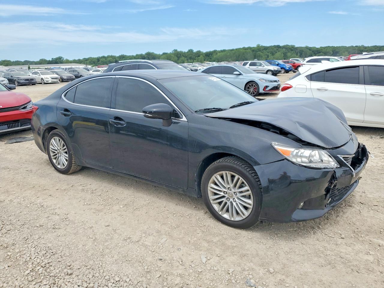 2014 Lexus Es 350 Black vin: JTHBK1GG3E2122437