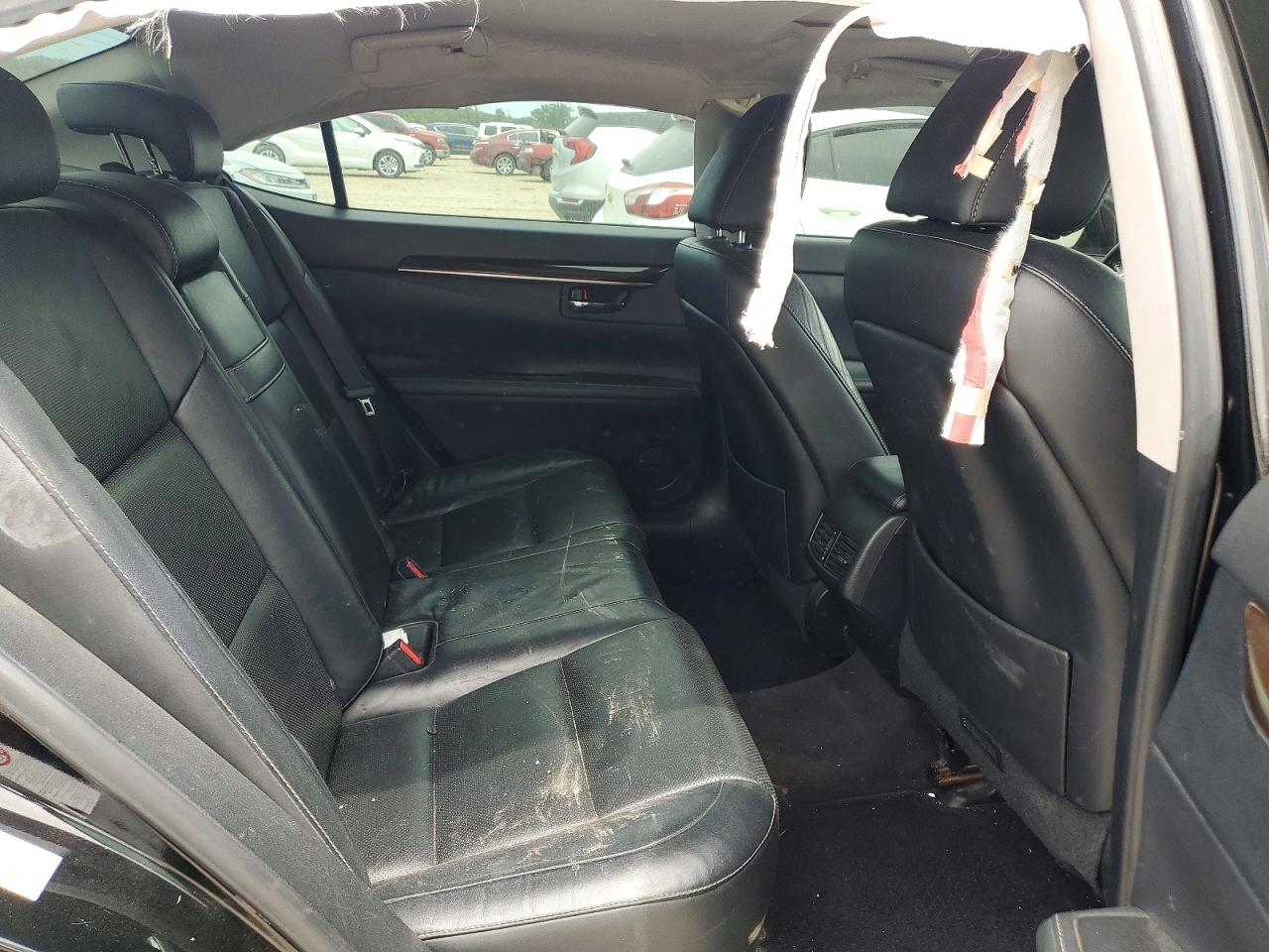 2014 Lexus Es 350 Black vin: JTHBK1GG3E2122437