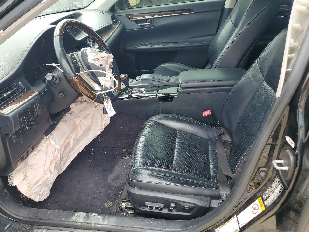 2014 Lexus Es 350 Black vin: JTHBK1GG3E2122437