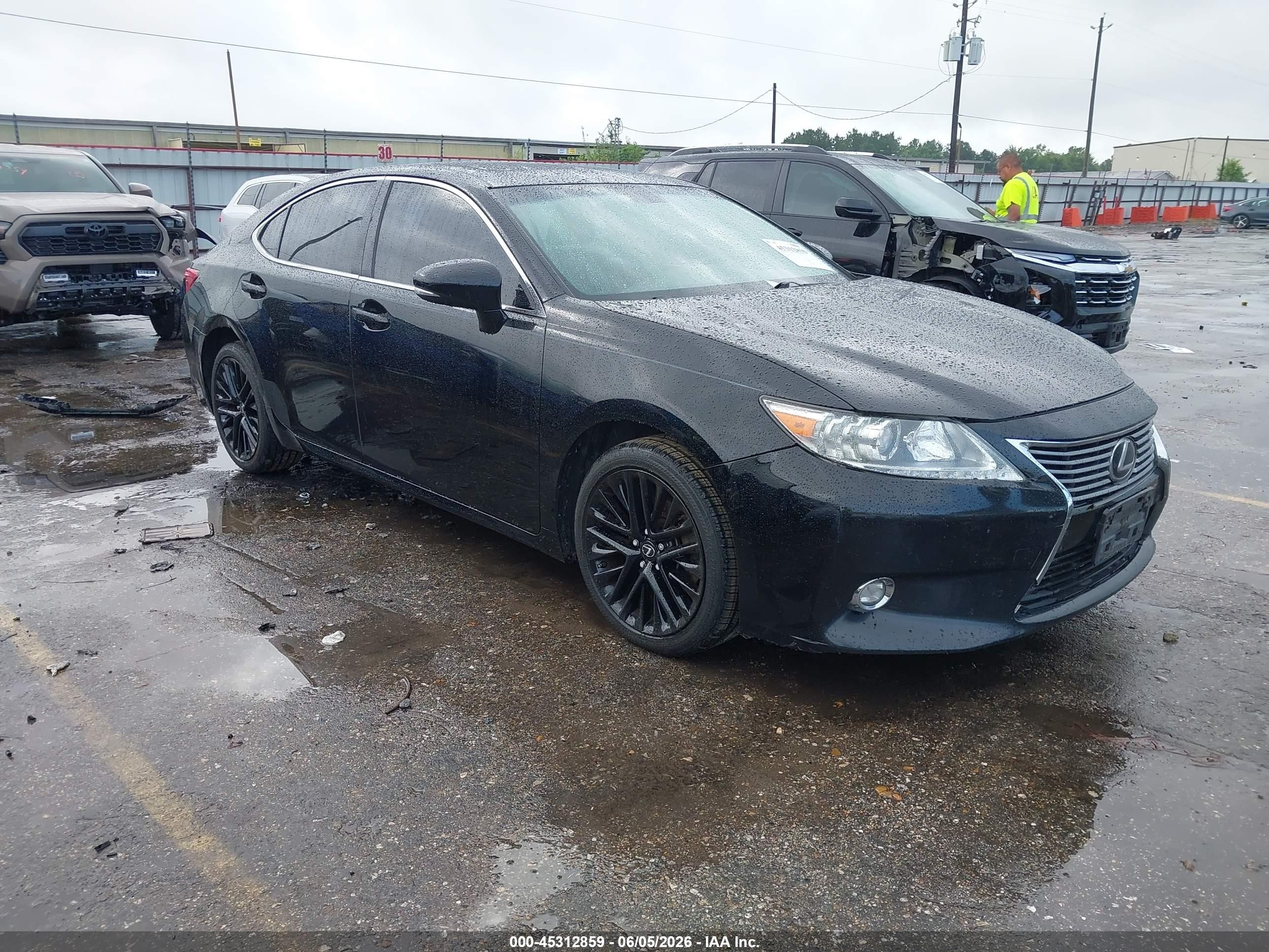 2014 Lexus Es 350   Black vin: JTHBK1GG3E2123829