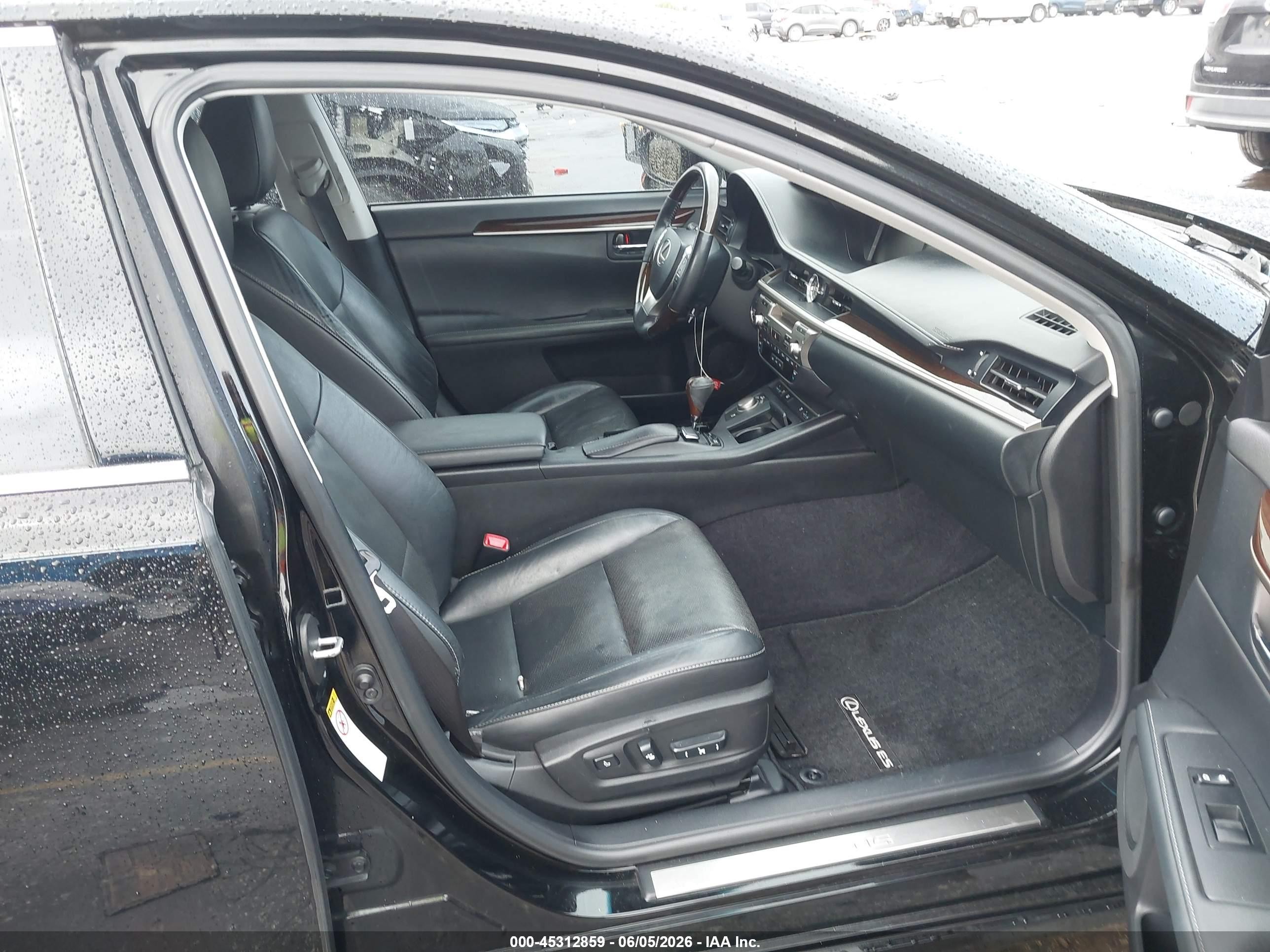 2014 Lexus Es 350   Black vin: JTHBK1GG3E2123829