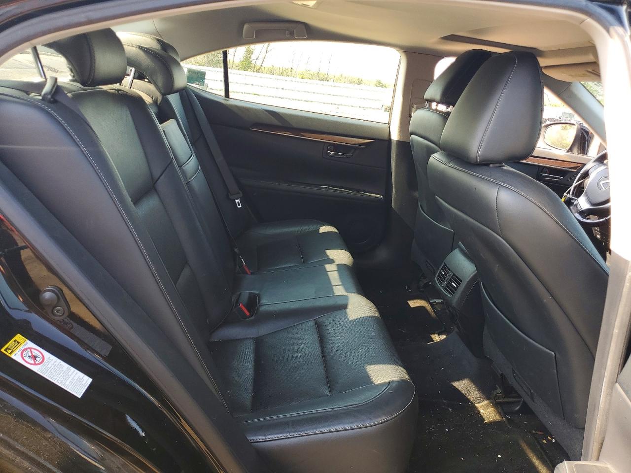 2014 Lexus Es 350 Black vin: JTHBK1GG3E2124088