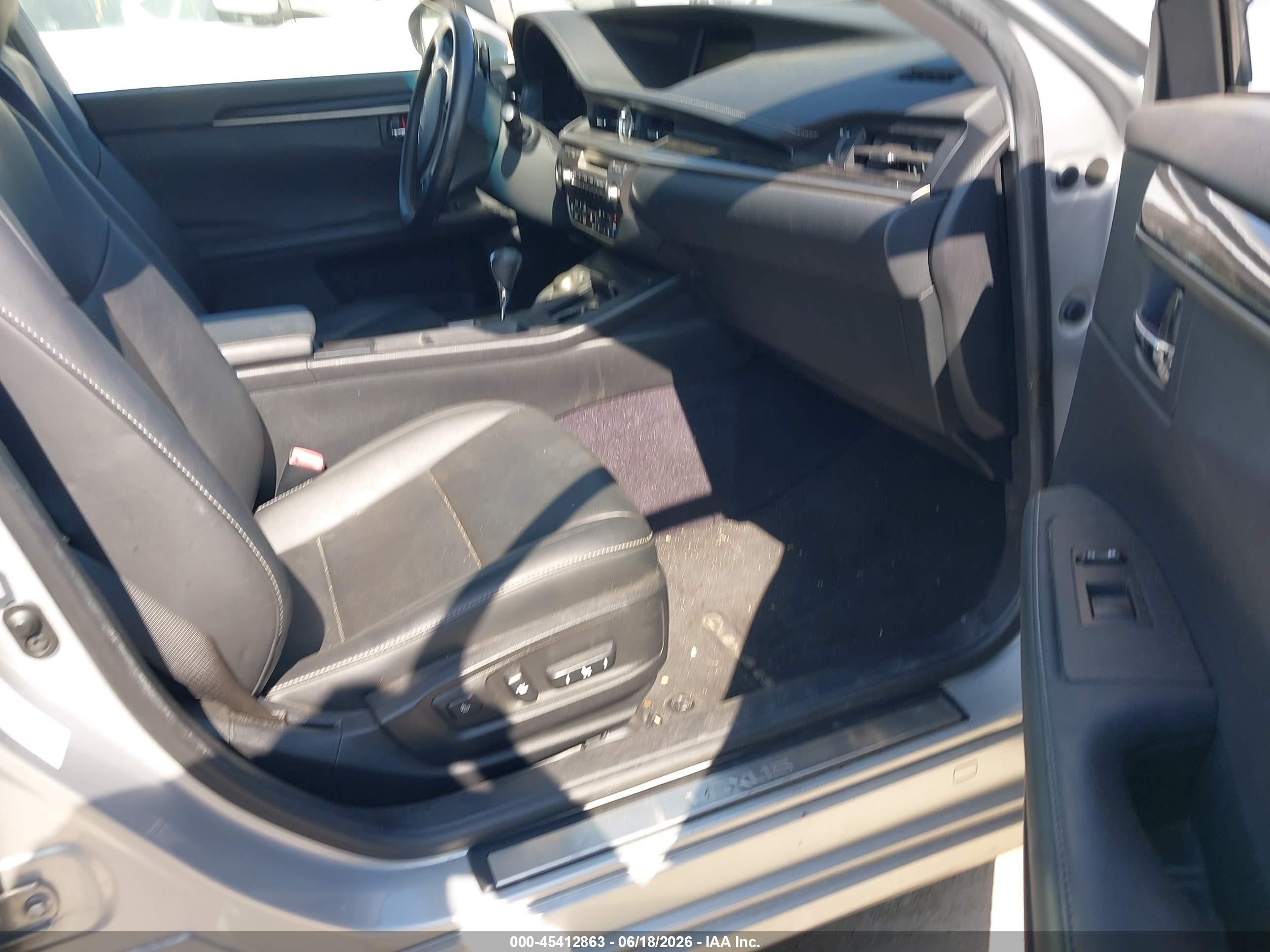 2014 Lexus Es 350   Silver vin: JTHBK1GG3E2124169