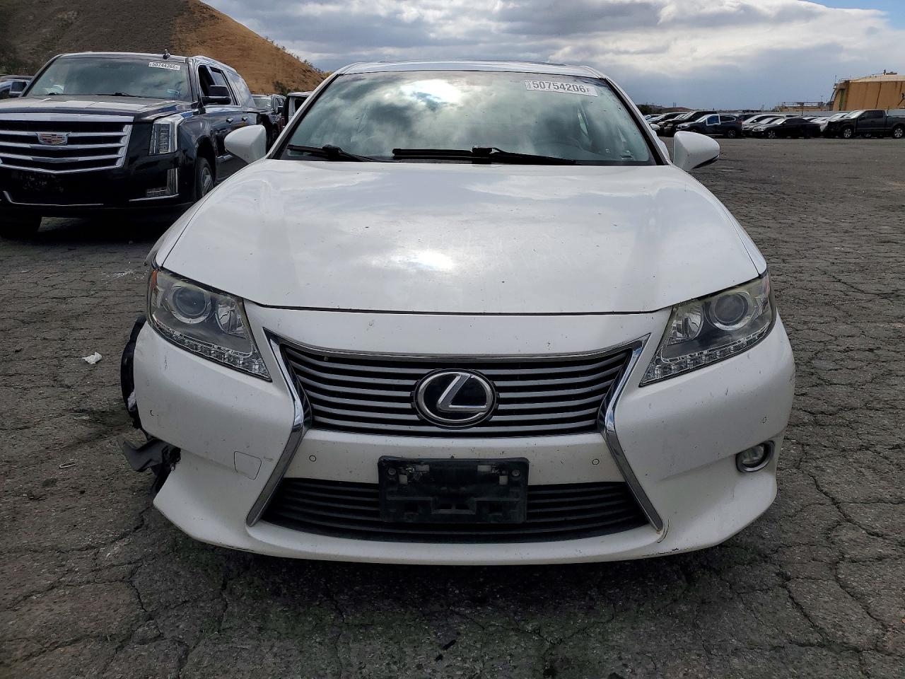 2014 Lexus Es 350 White vin: JTHBK1GG3E2129517