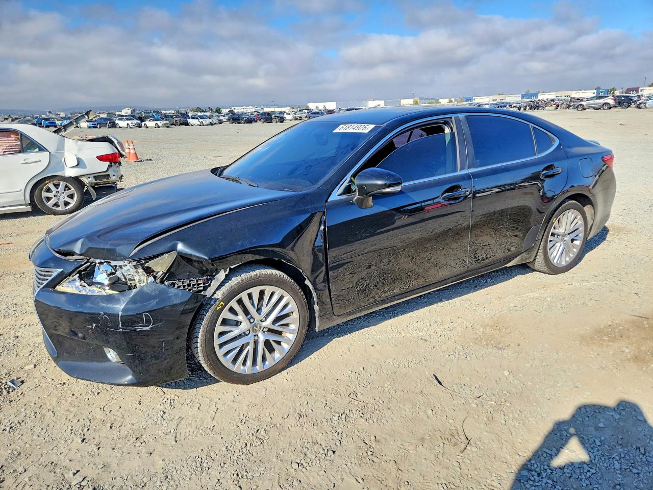 2014 Lexus Es 350 Черный vin: JTHBK1GG3E2130098
