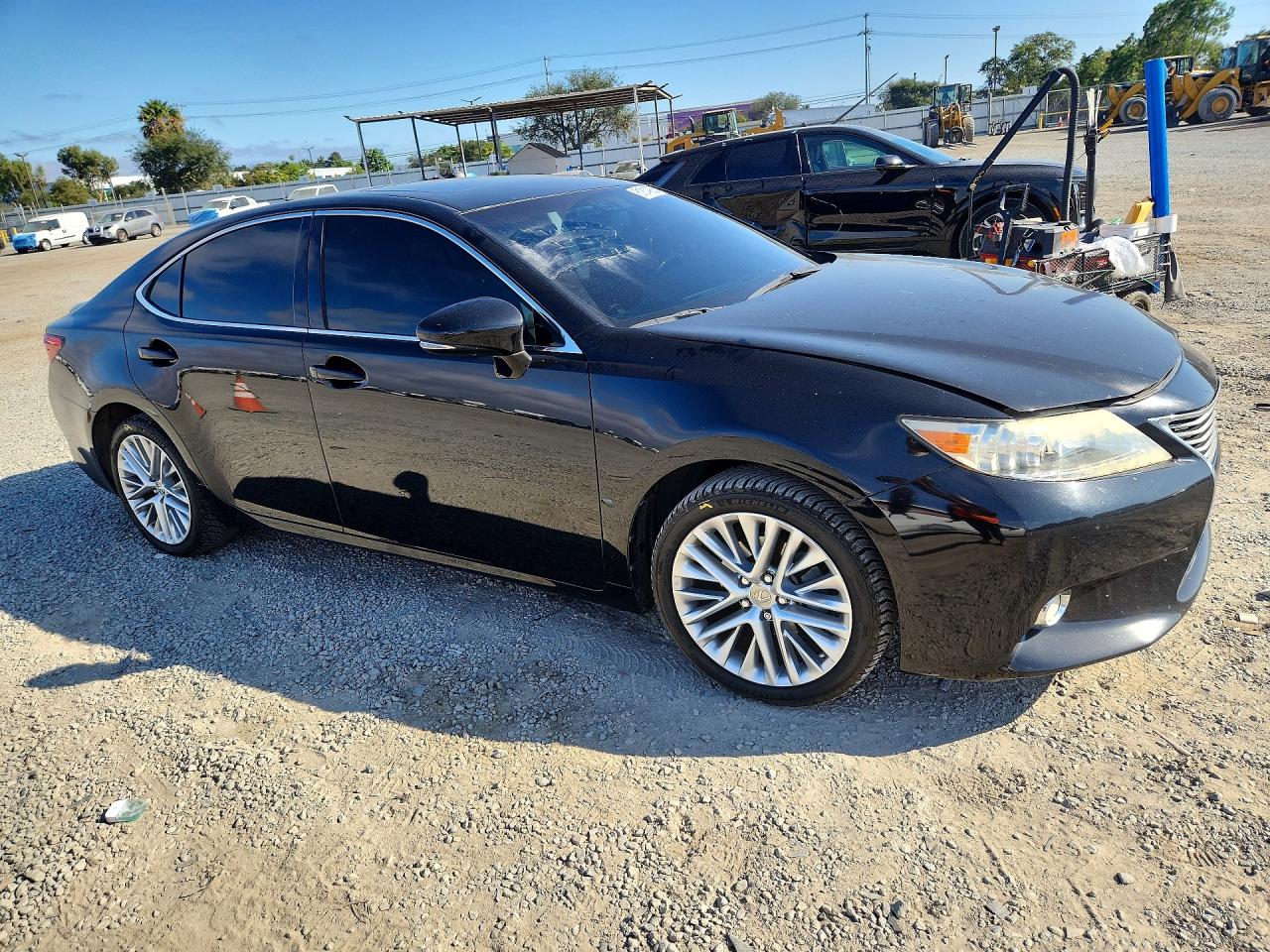2014 Lexus Es 350 Черный vin: JTHBK1GG3E2130098