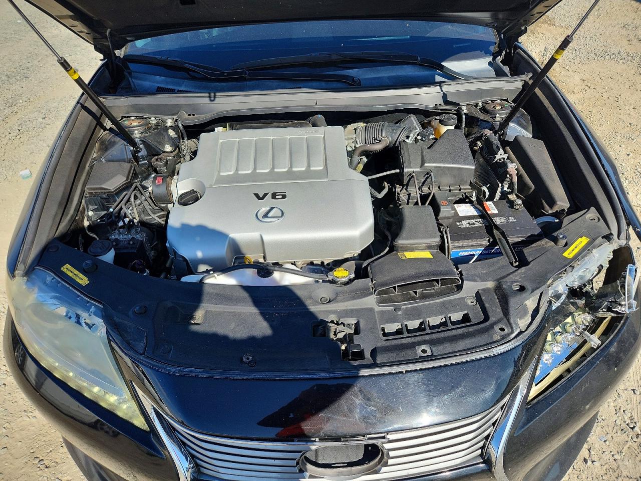 2014 Lexus Es 350 Черный vin: JTHBK1GG3E2130098