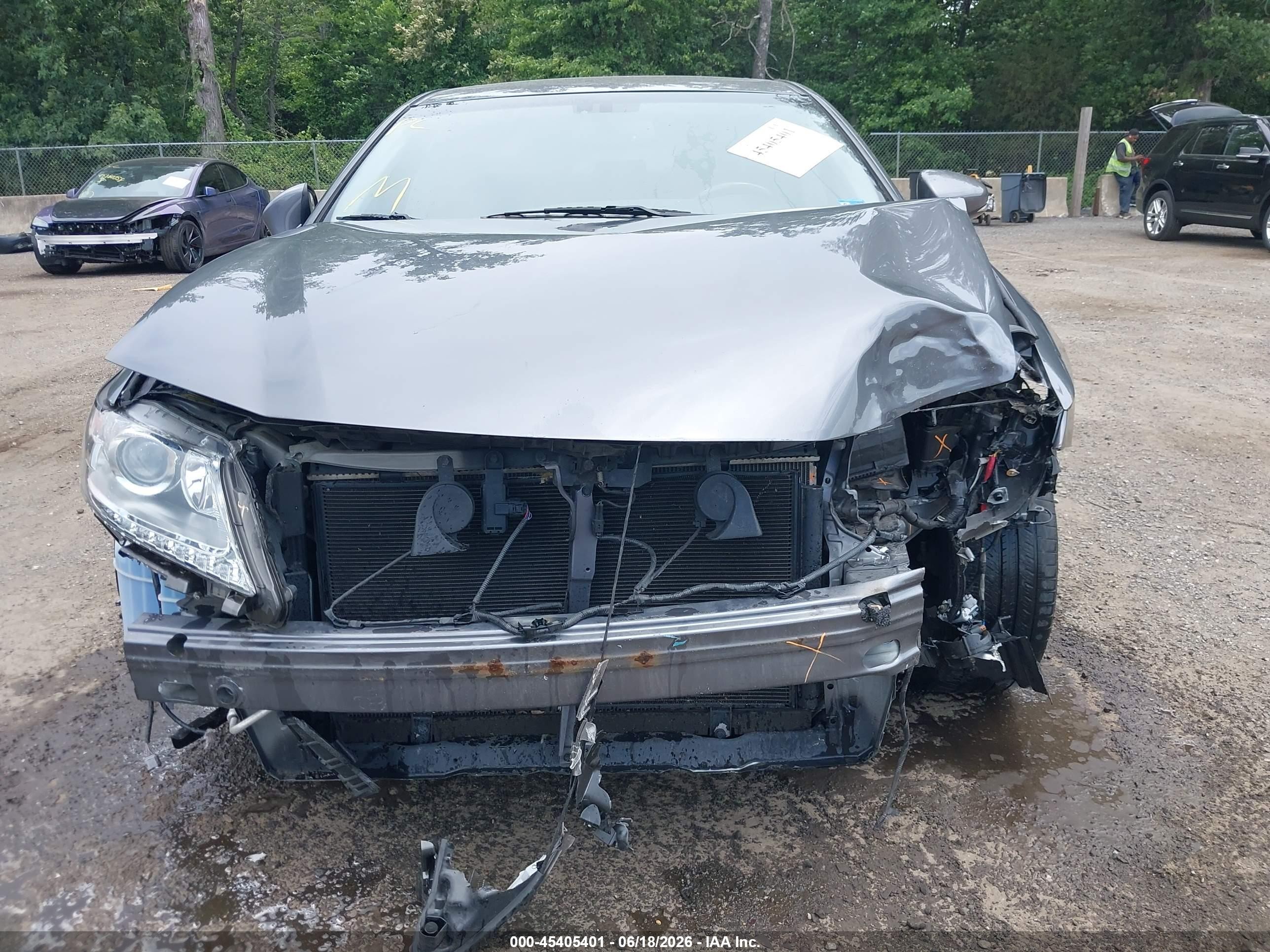 2014 Lexus Es 350   Gray vin: JTHBK1GG3E2133101