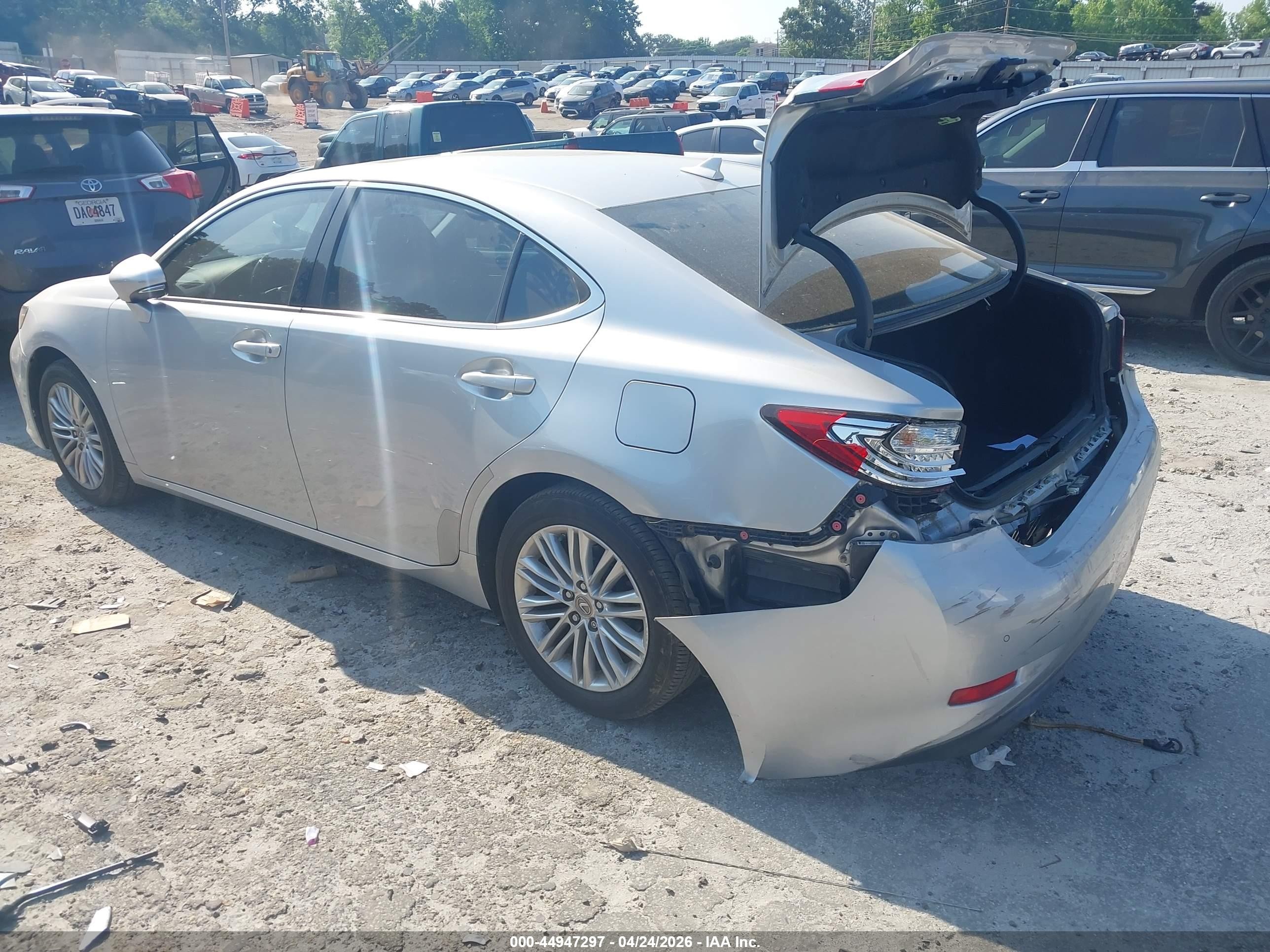 2014 Lexus Es 350   Silver vin: JTHBK1GG3E2141487