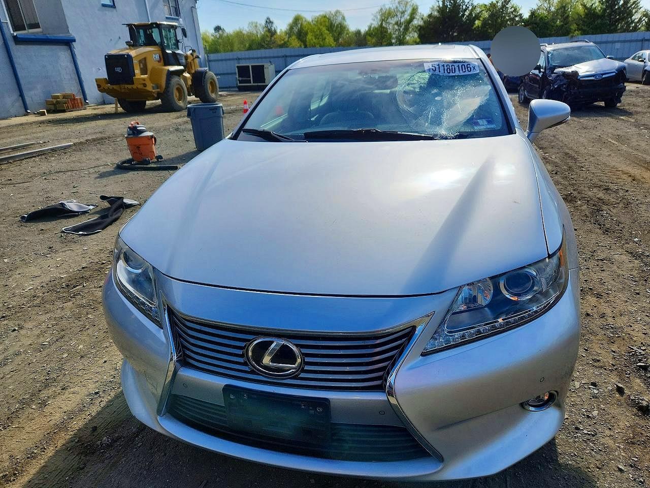 2014 Lexus Es 350 Серебряный vin: JTHBK1GG3E2141909