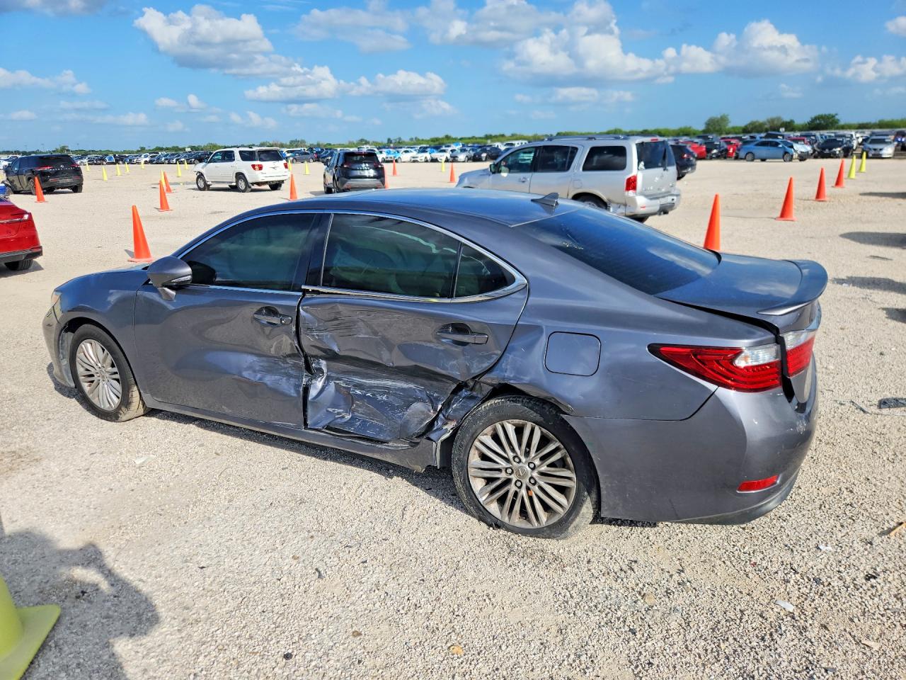 2014 Lexus Es 350 Gray vin: JTHBK1GG3E2149315