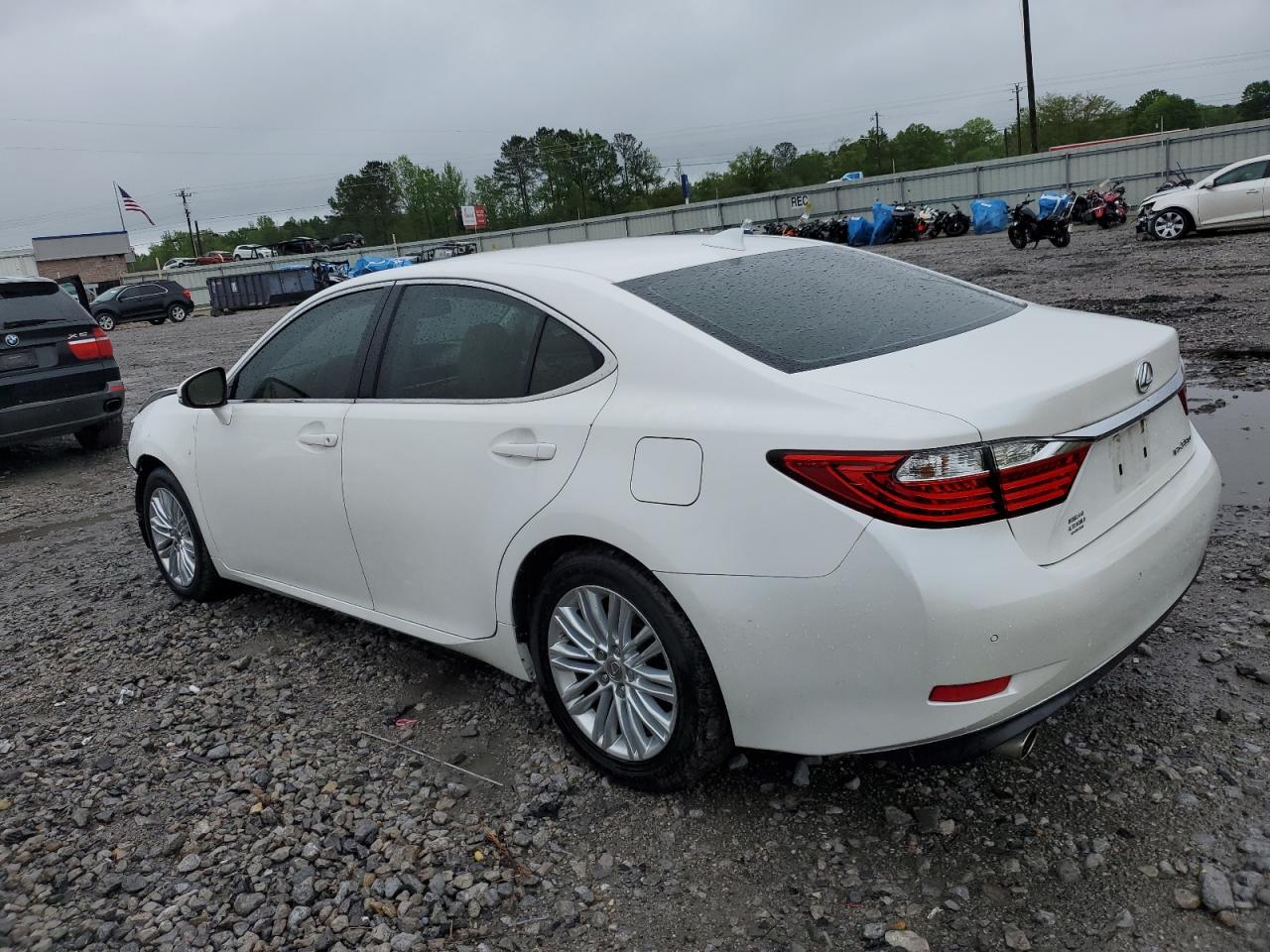 2015 Lexus Es 350 White vin: JTHBK1GG3F2151471