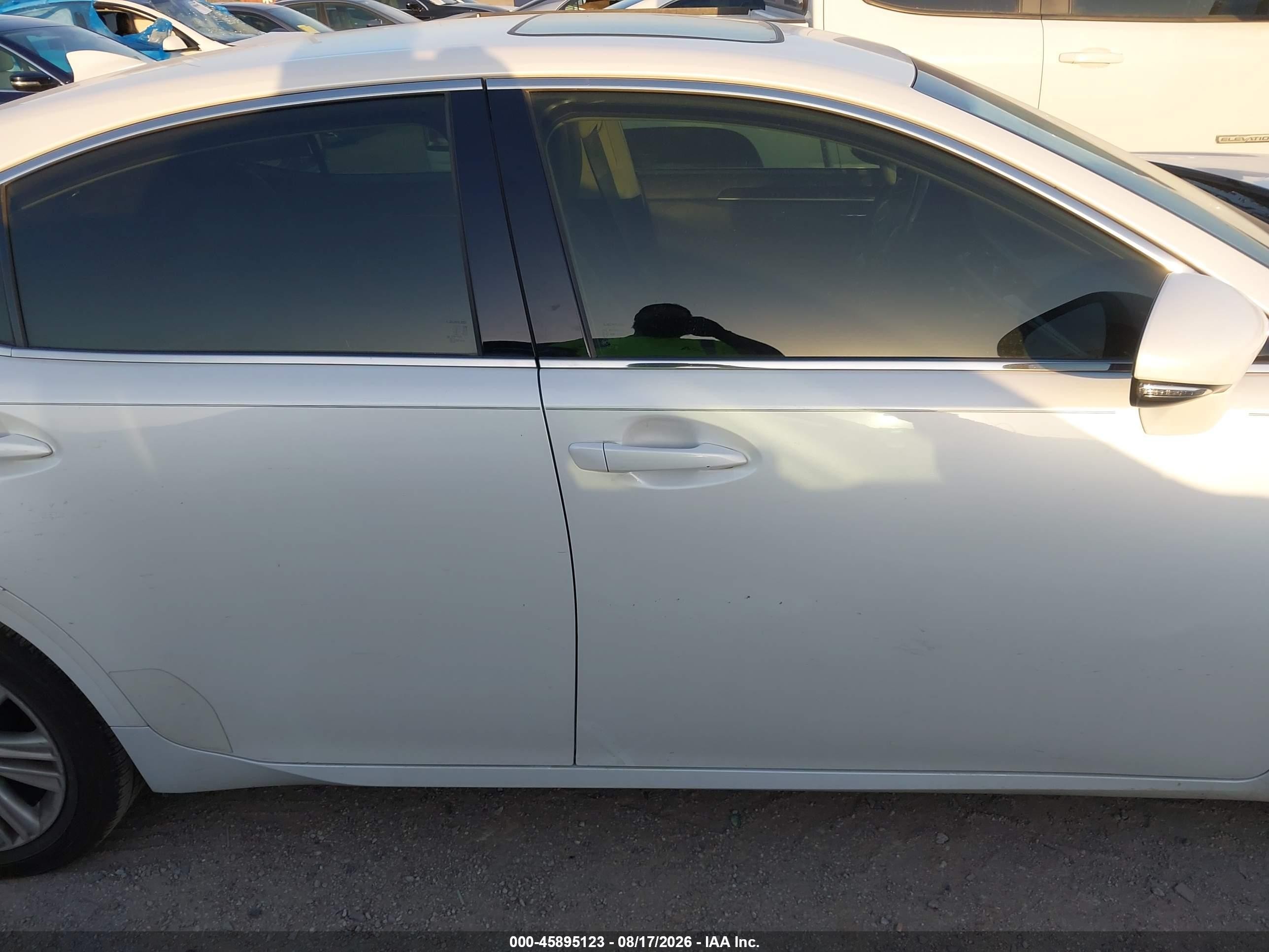 2015 Lexus Es 350 White vin: JTHBK1GG3F2167816