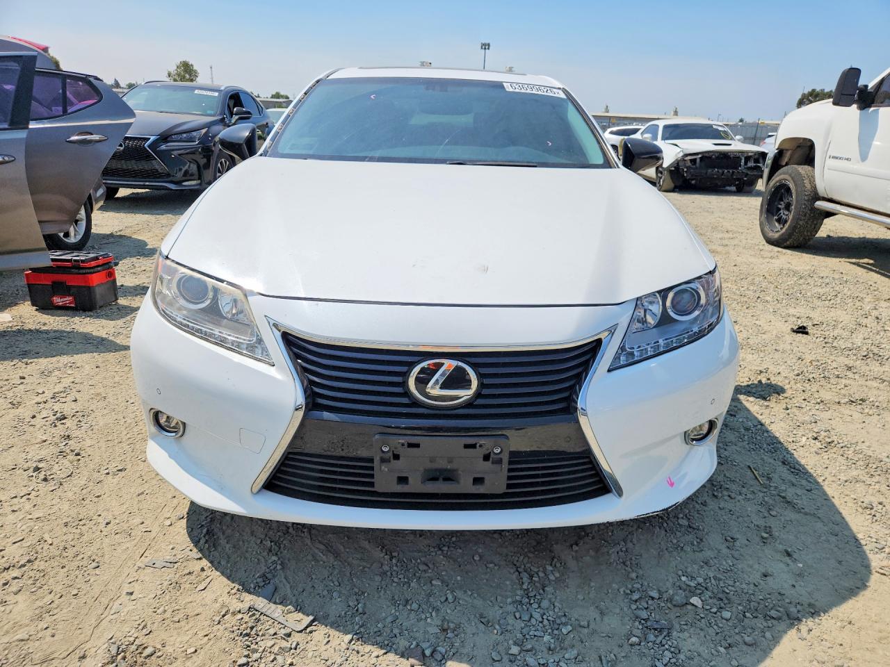 2015 Lexus Es 350 White vin: JTHBK1GG3F2168724