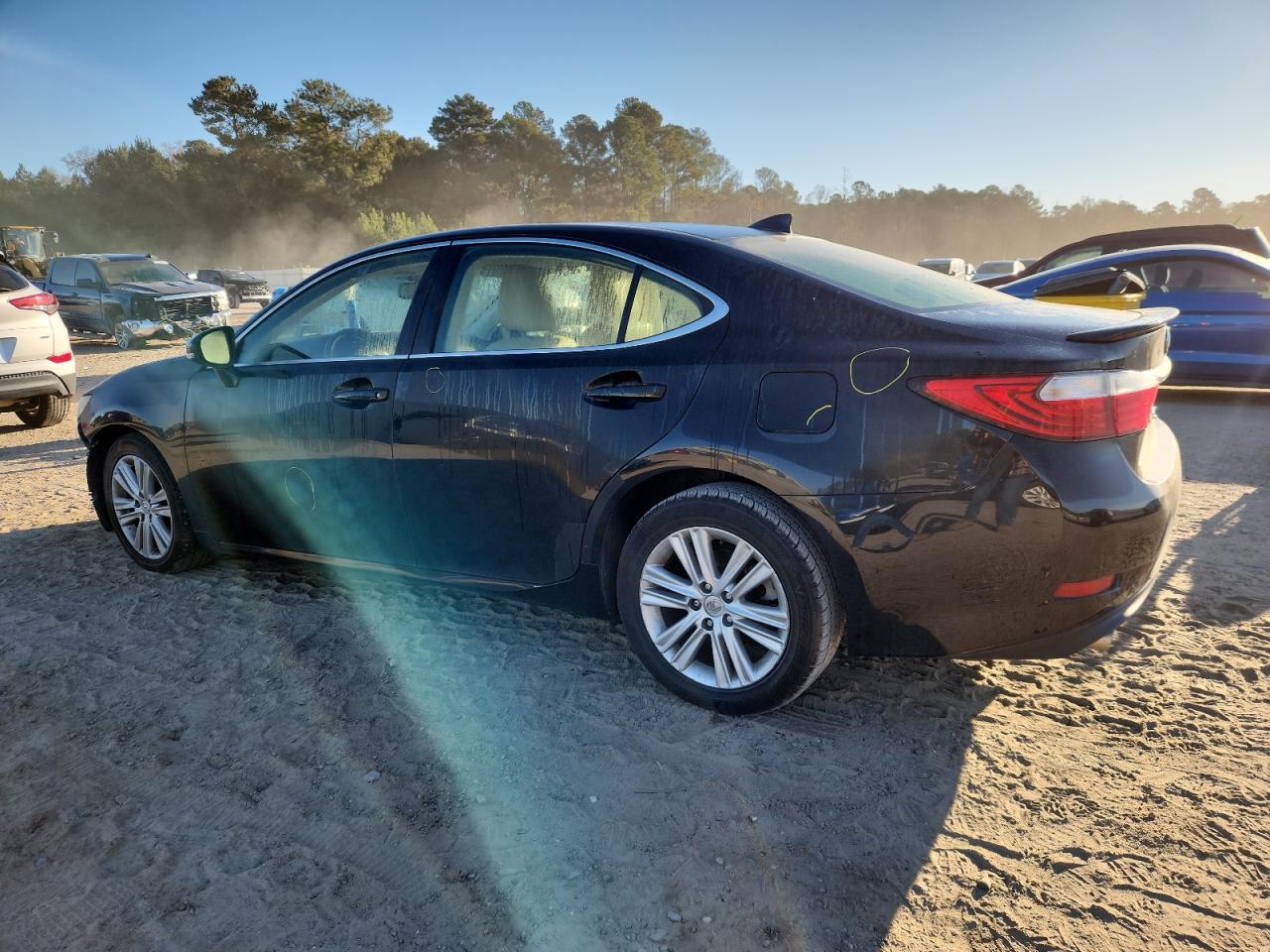 2015 Lexus Es 350 Black vin: JTHBK1GG3F2173373