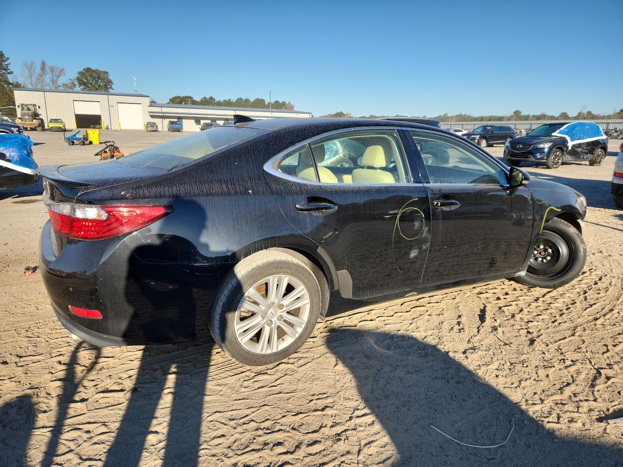 2015 Lexus Es 350 Black vin: JTHBK1GG3F2173373