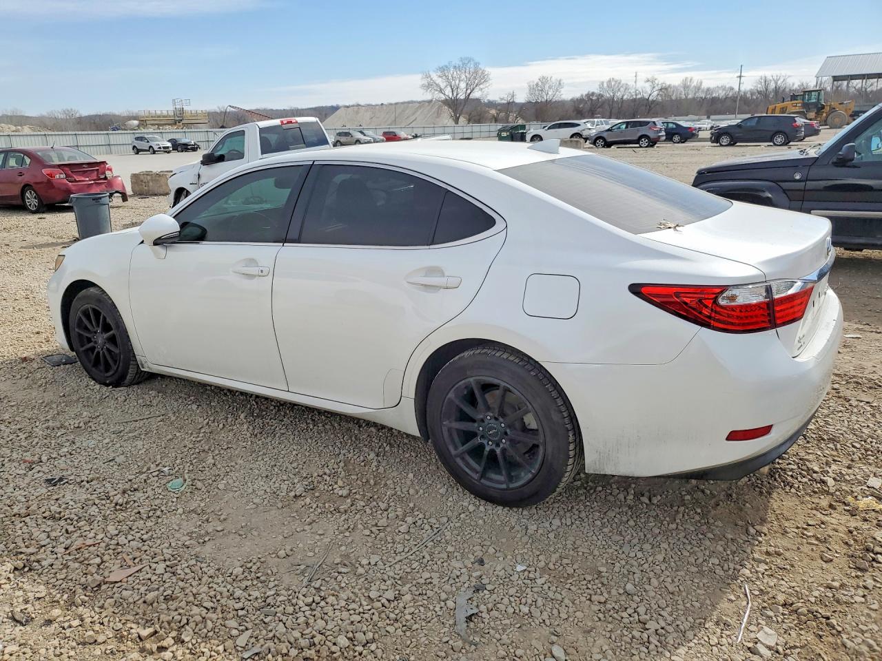 2015 Lexus Es 350 White vin: JTHBK1GG3F2176273