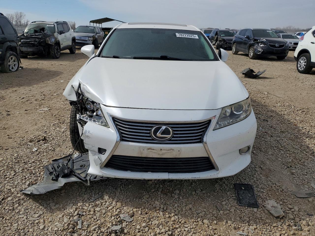 2015 Lexus Es 350 White vin: JTHBK1GG3F2176273