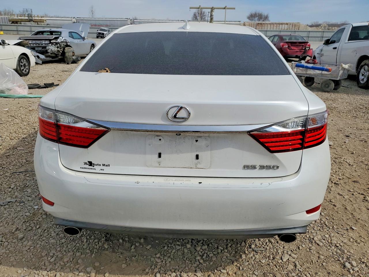 2015 Lexus Es 350 White vin: JTHBK1GG3F2176273