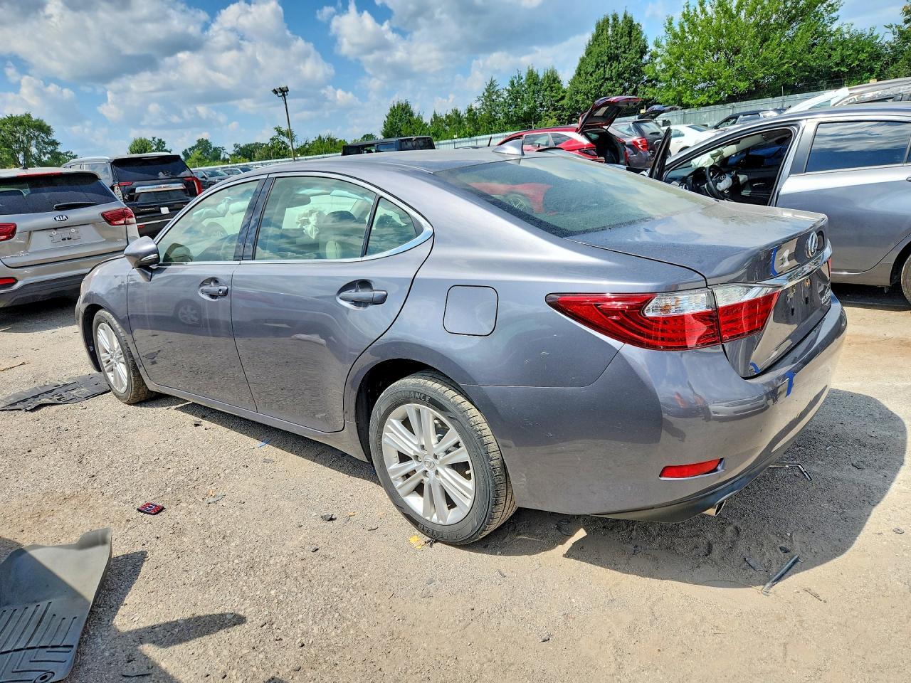 2015 Lexus Es 350 Gray vin: JTHBK1GG3F2182641
