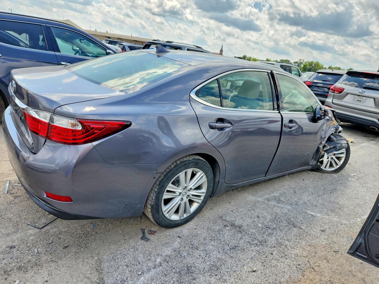 2015 Lexus Es 350 Gray vin: JTHBK1GG3F2182641
