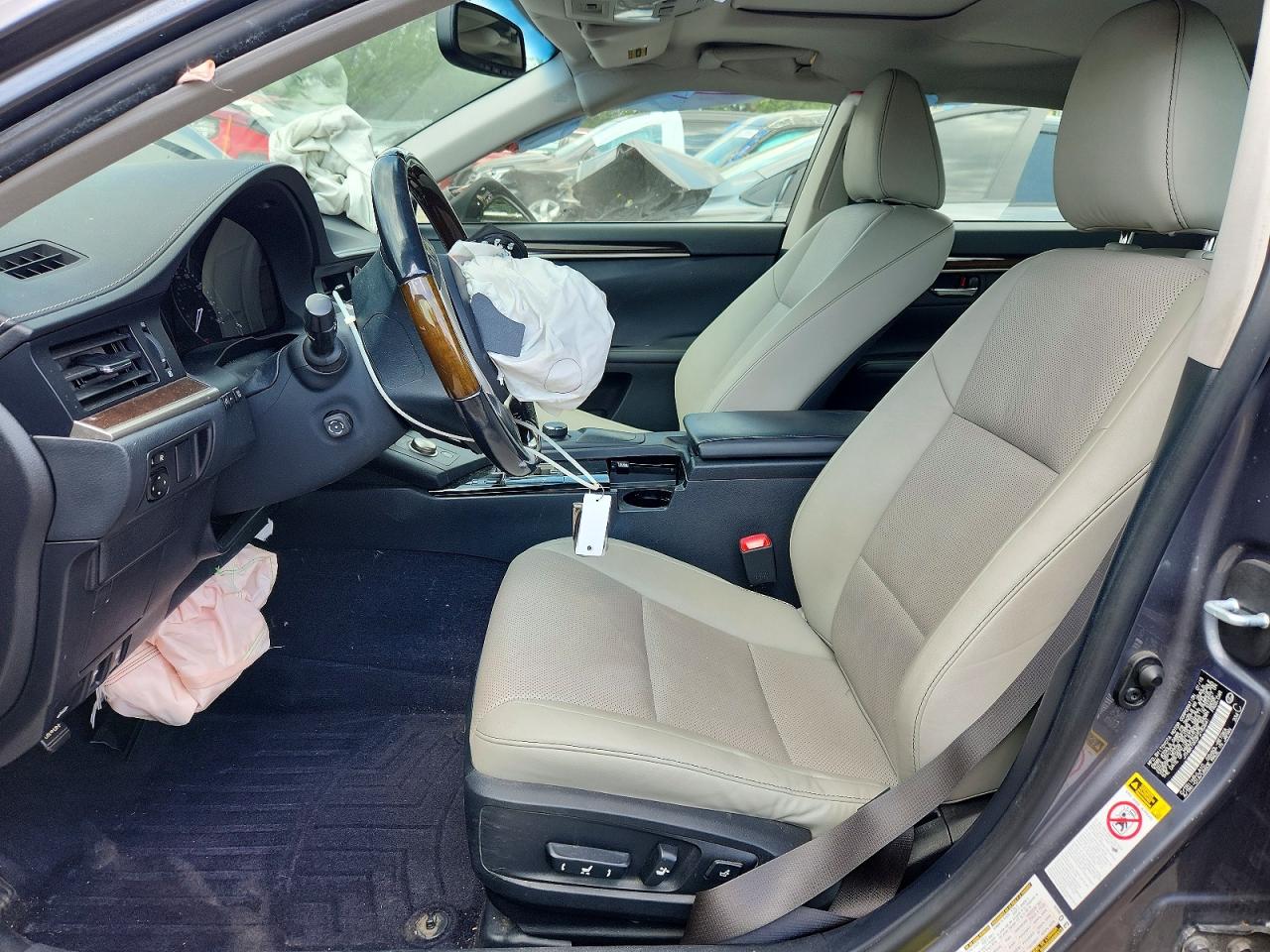 2015 Lexus Es 350 Gray vin: JTHBK1GG3F2182641