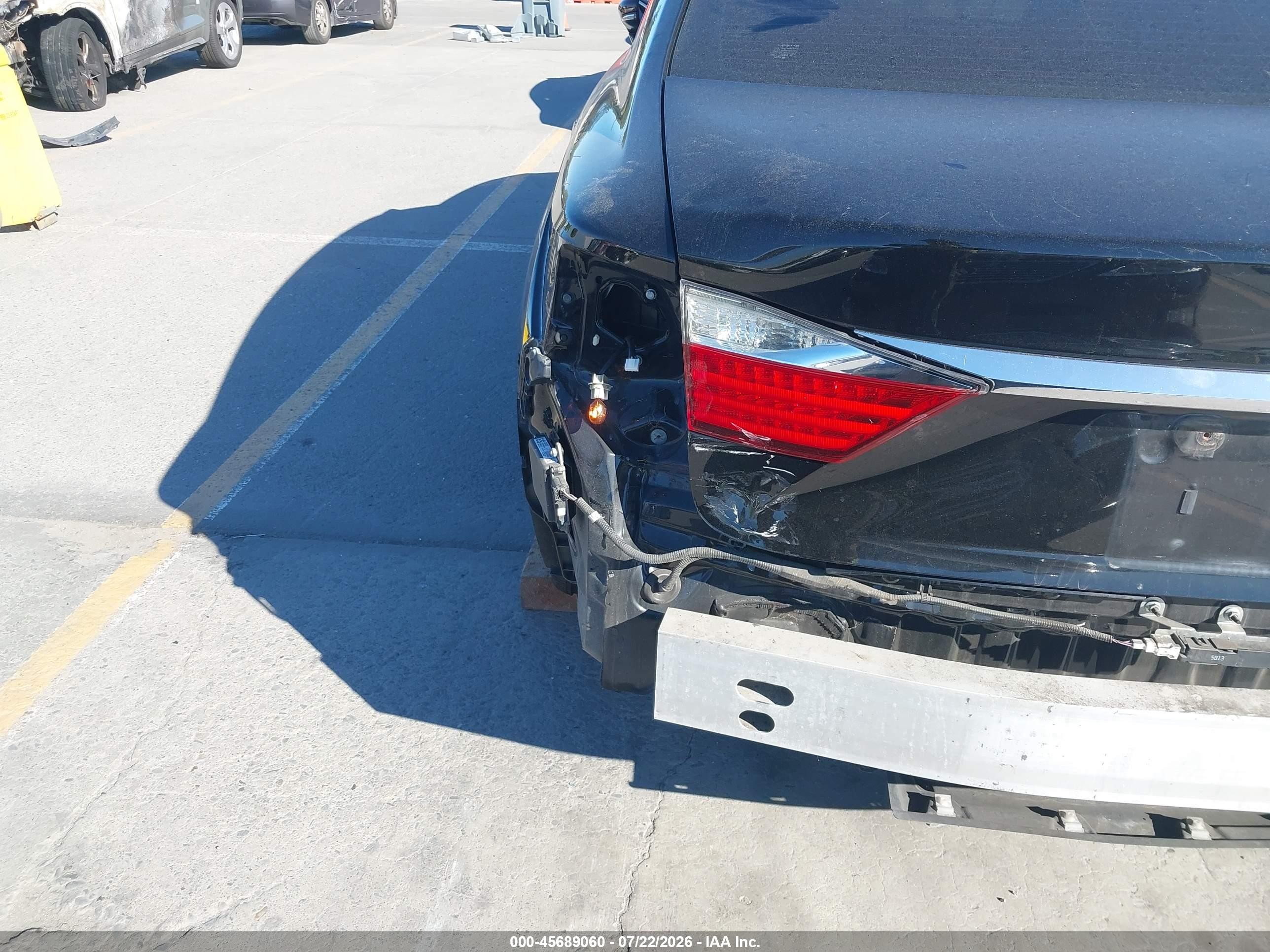 2015 Lexus Es 350   Black vin: JTHBK1GG3F2188908