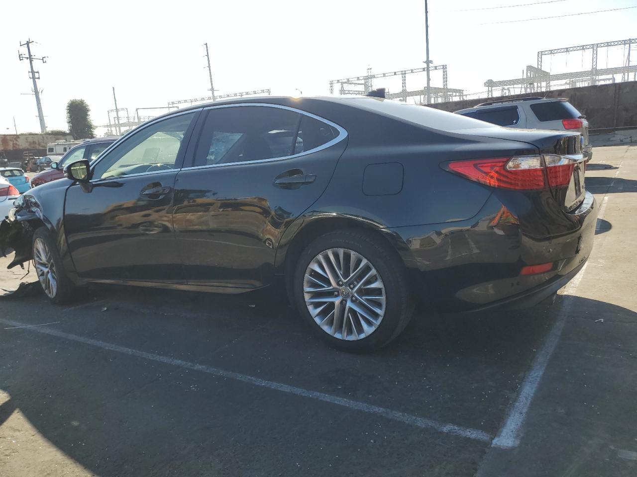 2015 Lexus Es 350 Черный vin: JTHBK1GG3F2189895