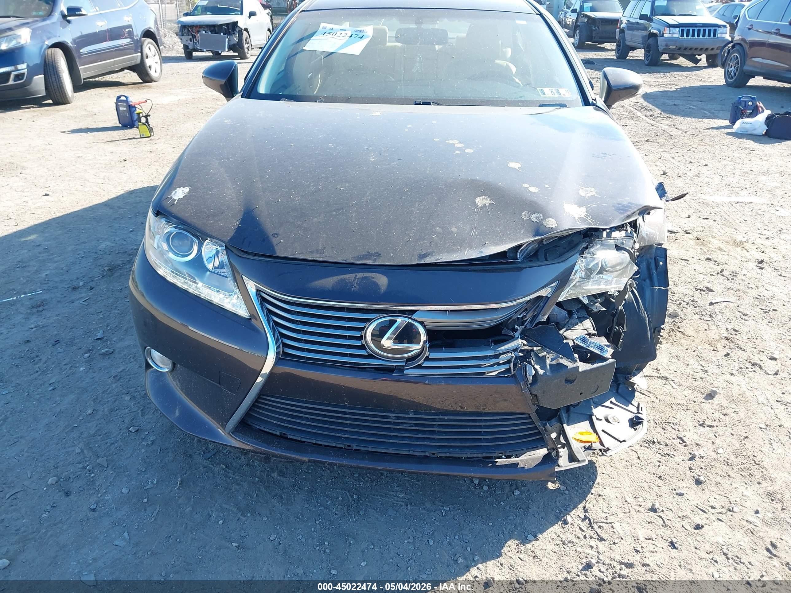 2015 Lexus Es 350   Black vin: JTHBK1GG3F2193056