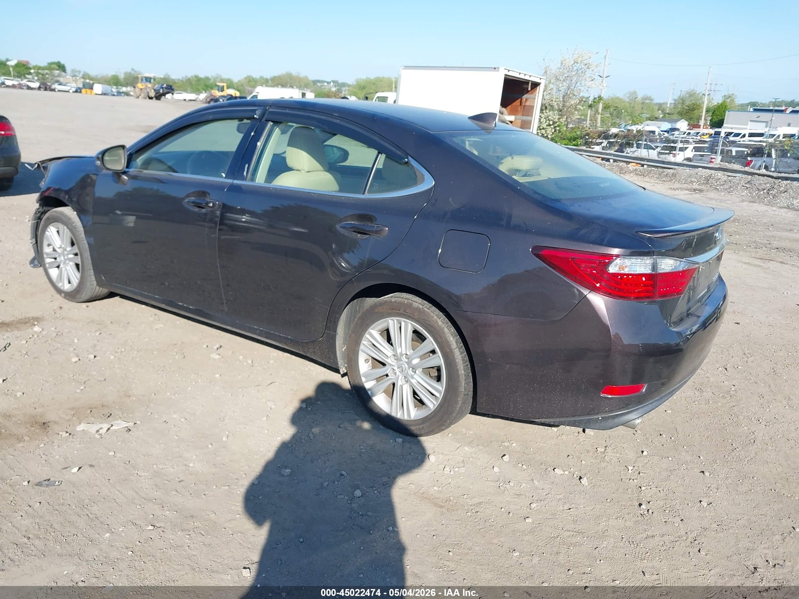 2015 Lexus Es 350   Black vin: JTHBK1GG3F2193056