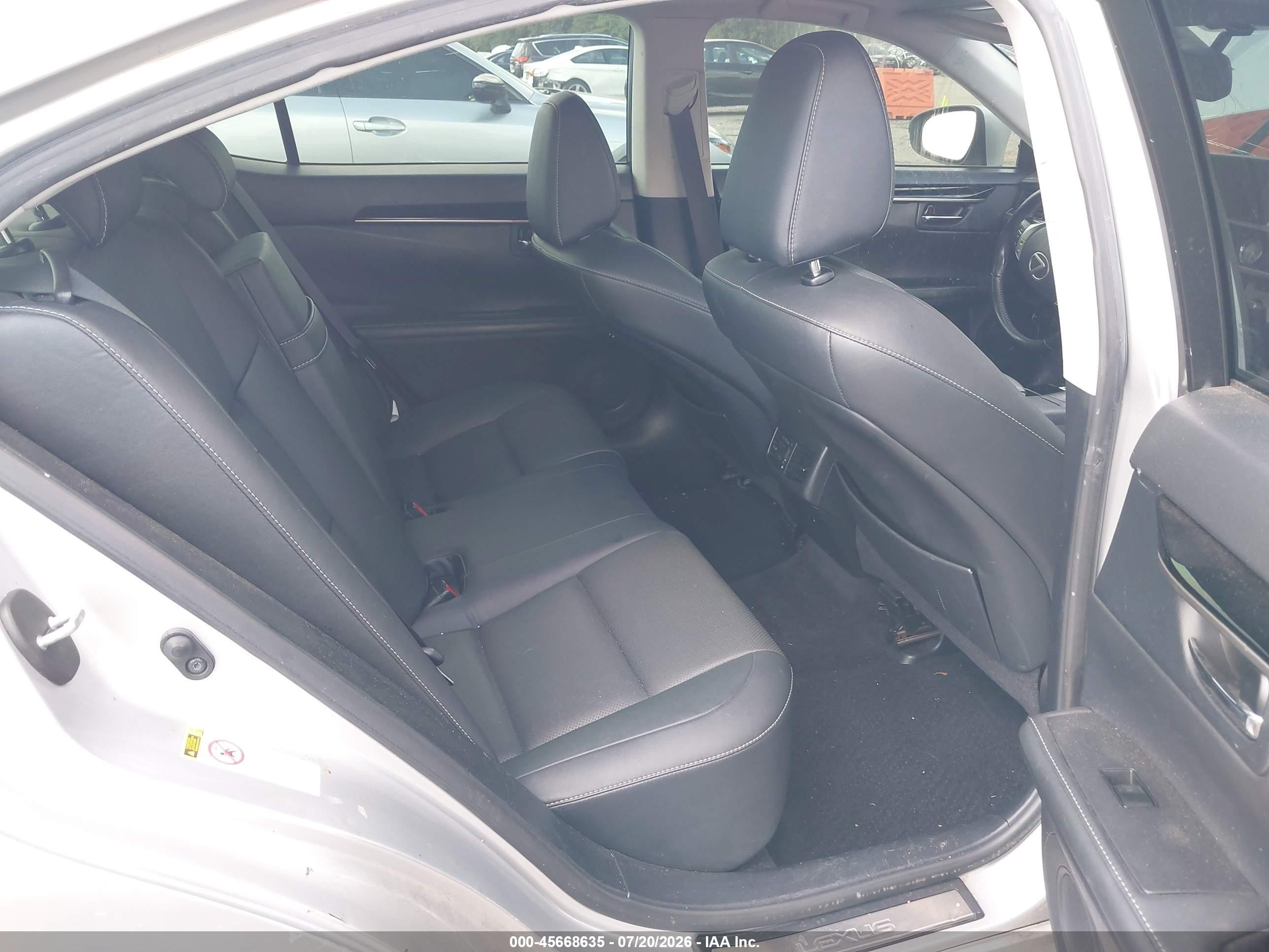 2015 Lexus Es 350   Silver vin: JTHBK1GG3F2193994