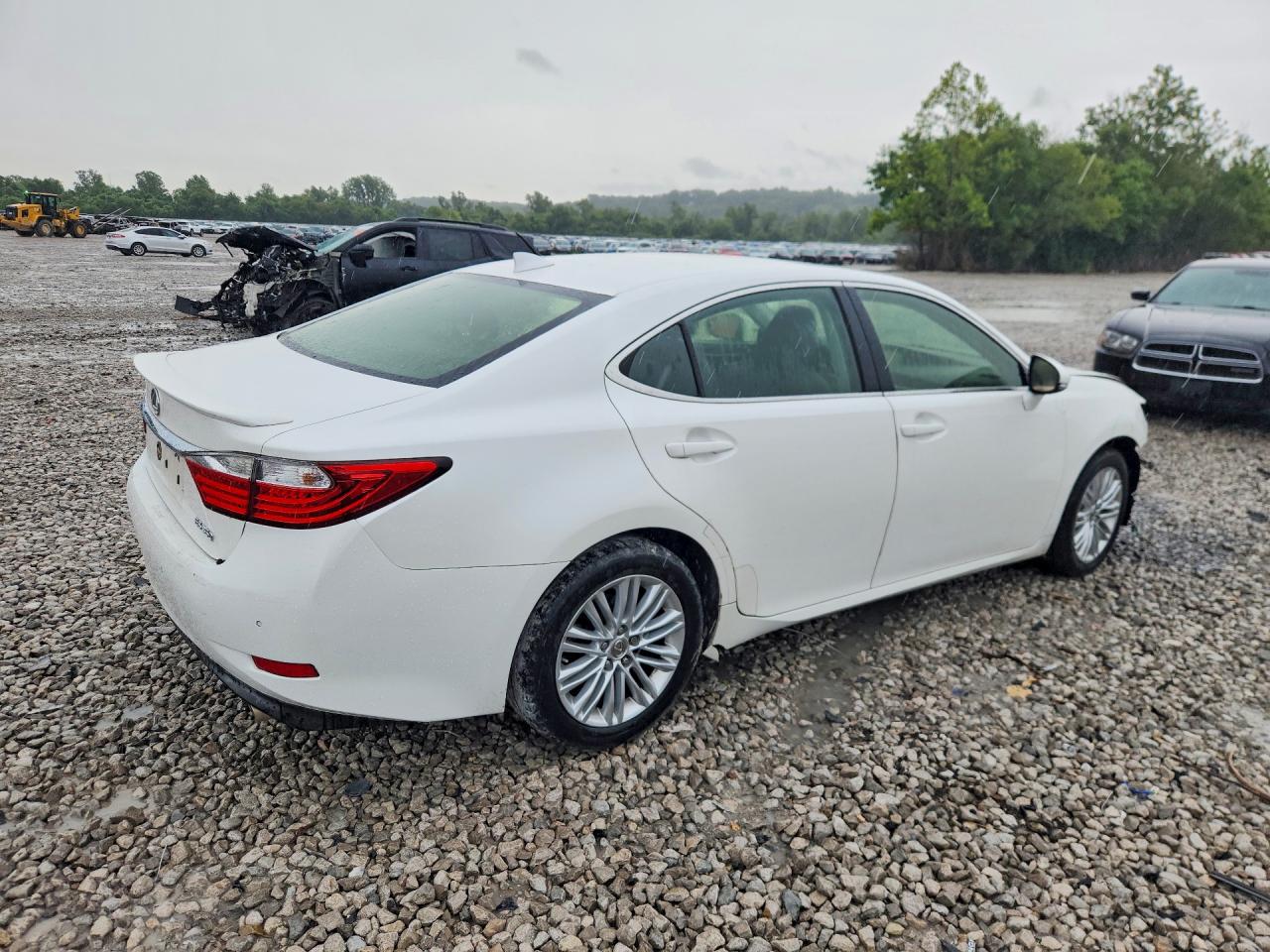 2015 Lexus Es 350 Белый vin: JTHBK1GG3F2196605