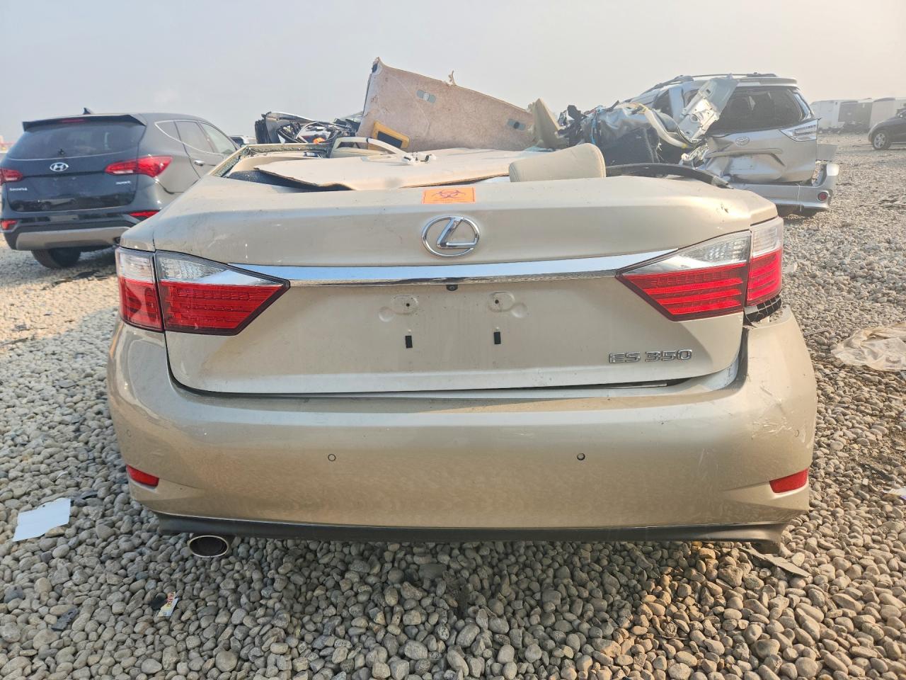 2015 Lexus Es 350 Бежевый vin: JTHBK1GG3F2199956