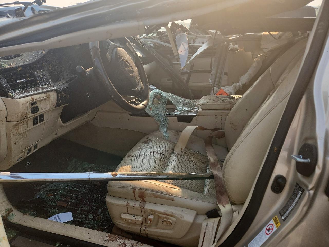 2015 Lexus Es 350 Бежевый vin: JTHBK1GG3F2199956