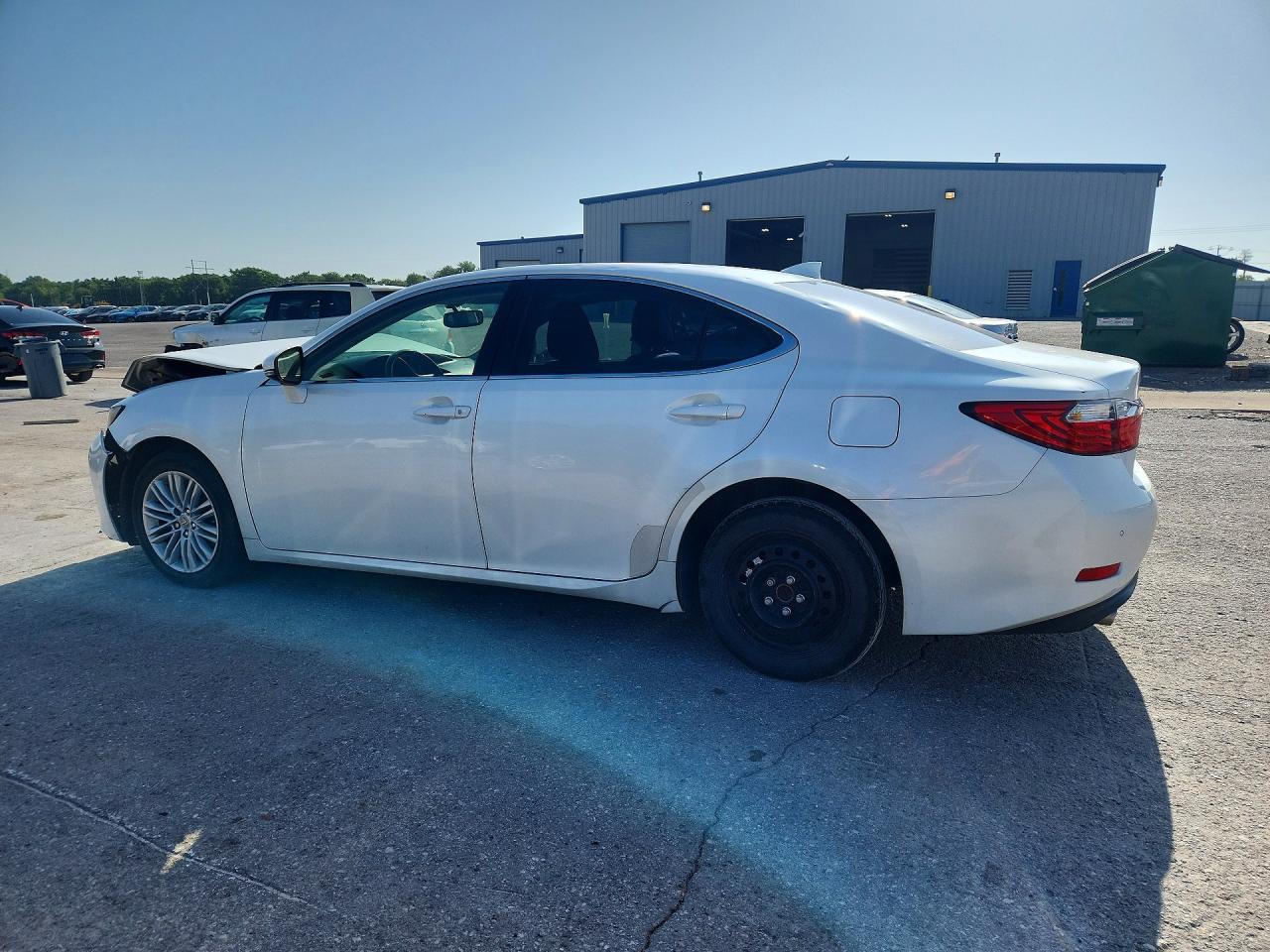 2015 Lexus Es 350 White vin: JTHBK1GG3F2200376