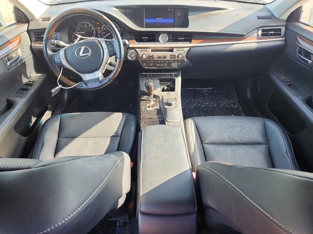 2015 Lexus Es 350 White vin: JTHBK1GG3F2200376