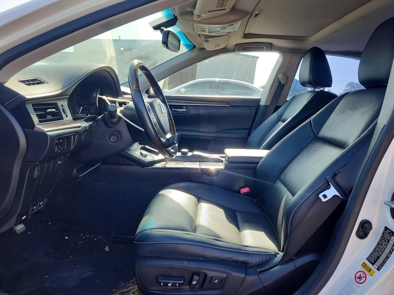 2015 Lexus Es 350 White vin: JTHBK1GG3F2200376